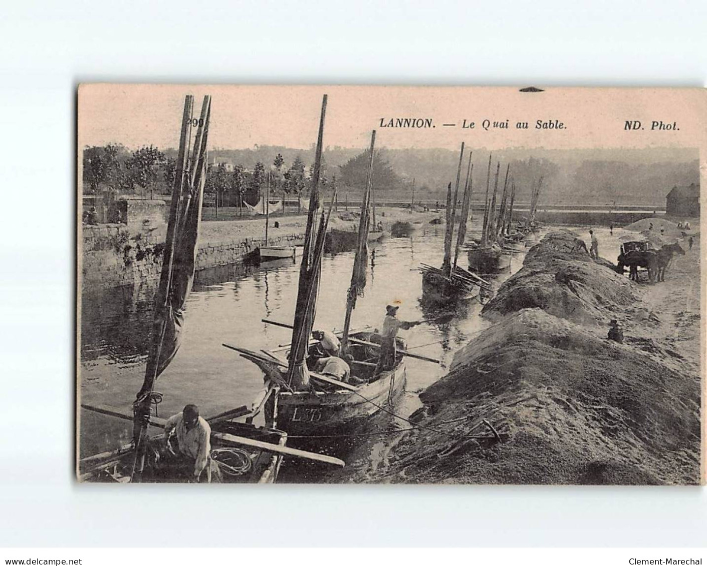 LANNION : Le Quai Au Sable - état - Lannion