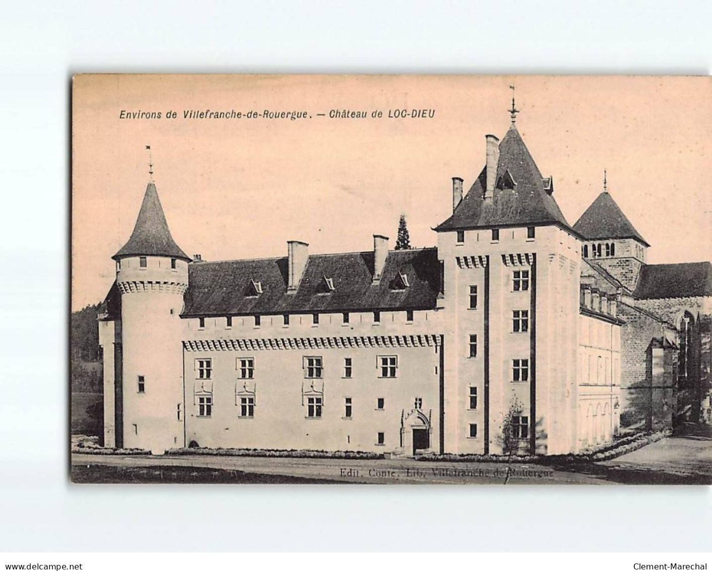 Château De Loc-Dieu - Très Bon état - Andere & Zonder Classificatie