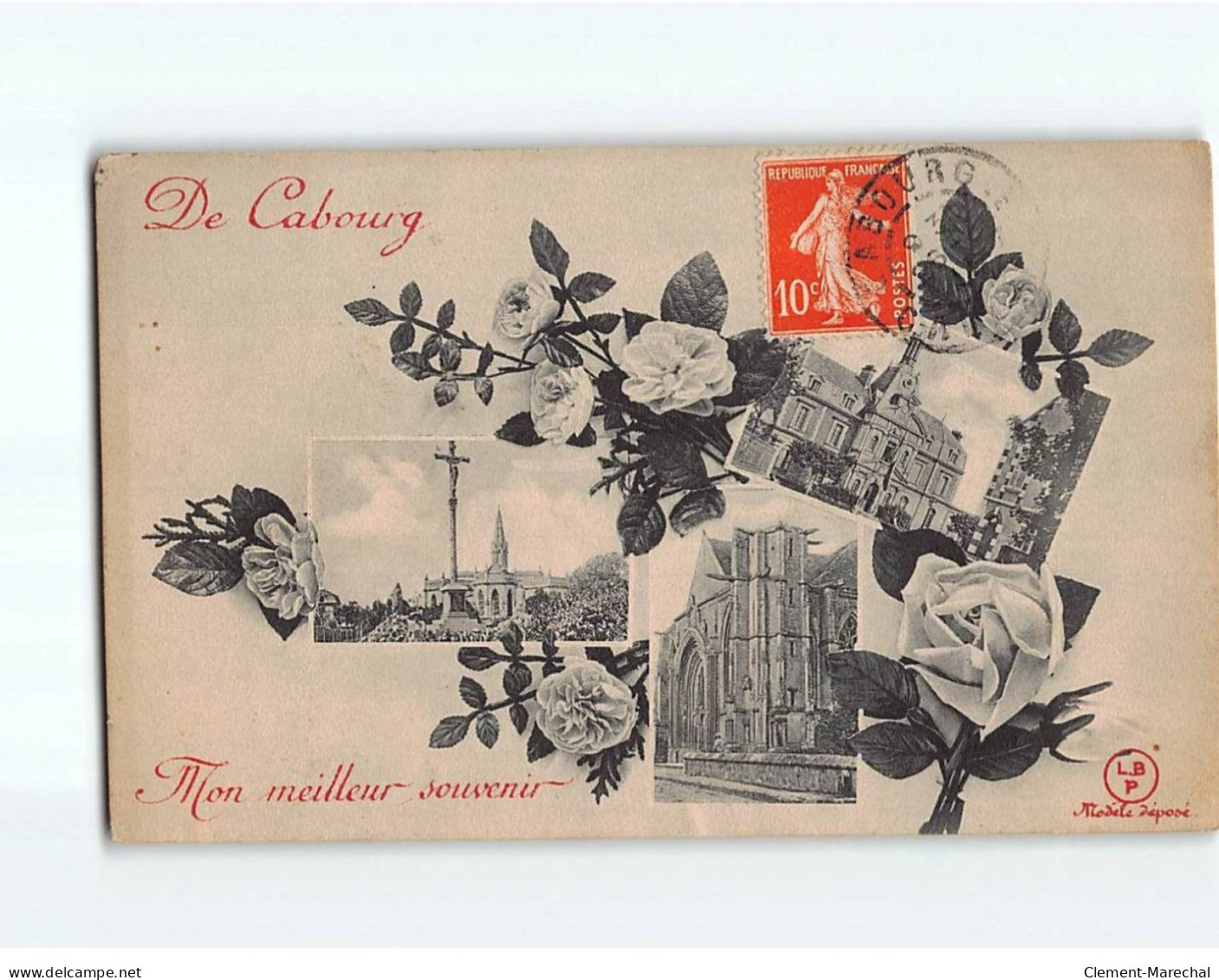 CABOURG : Carte Souvenir - état - Cabourg