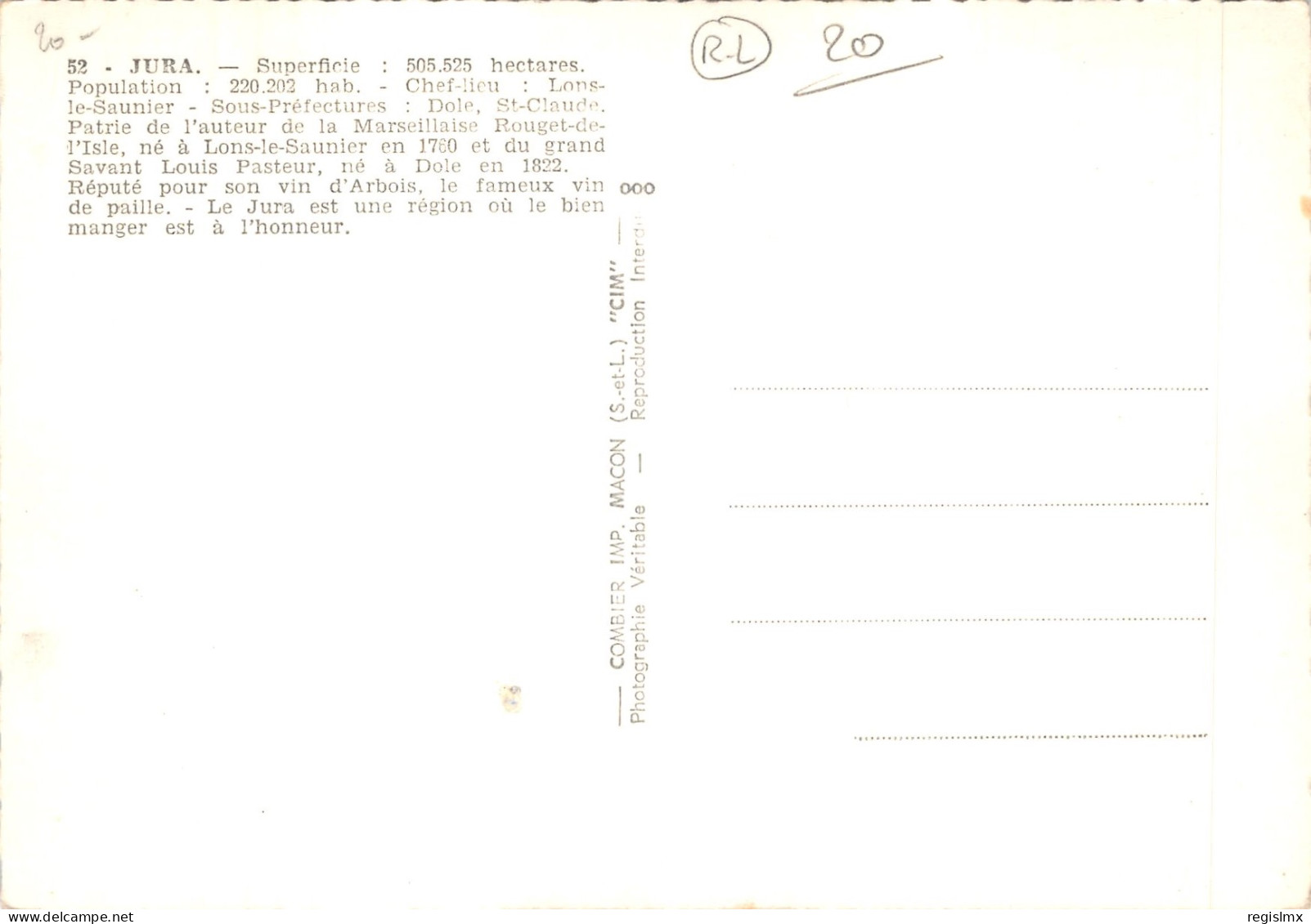 39-PANORAMA DU JURA-N°T570-A/0171 - Autres & Non Classés