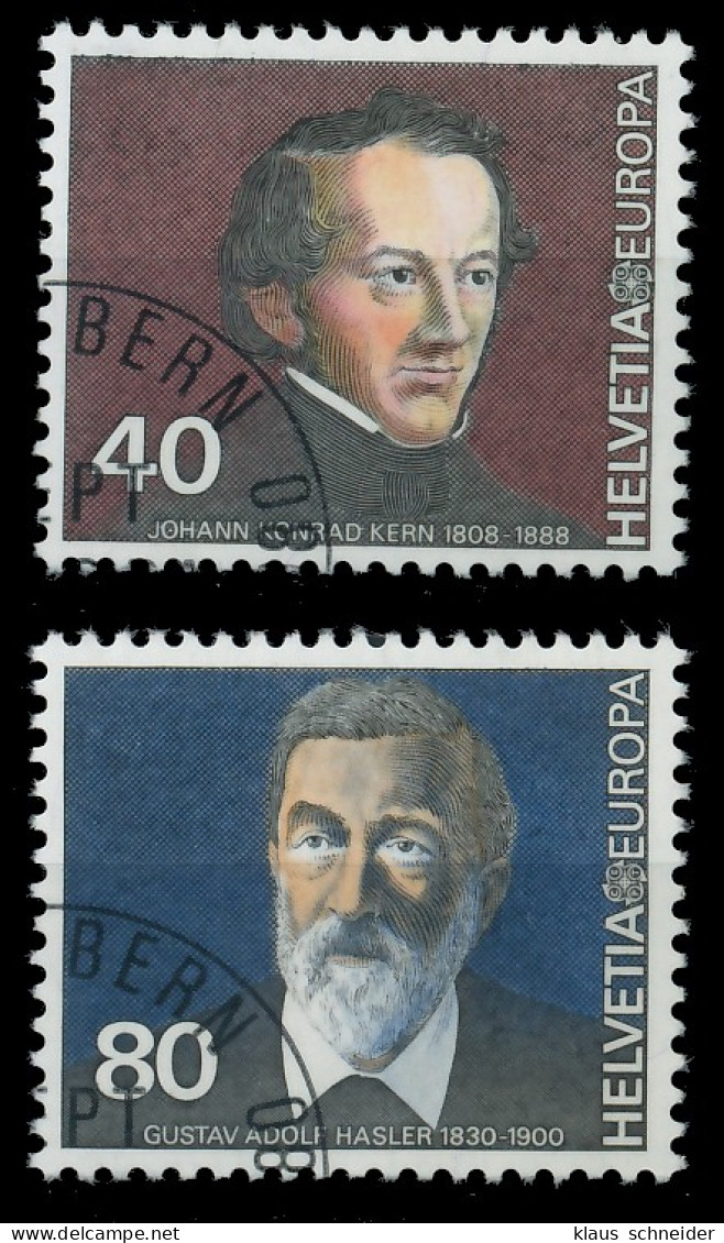 SCHWEIZ 1980 Nr 1174-1175 Gestempelt X59A2B6 - Oblitérés