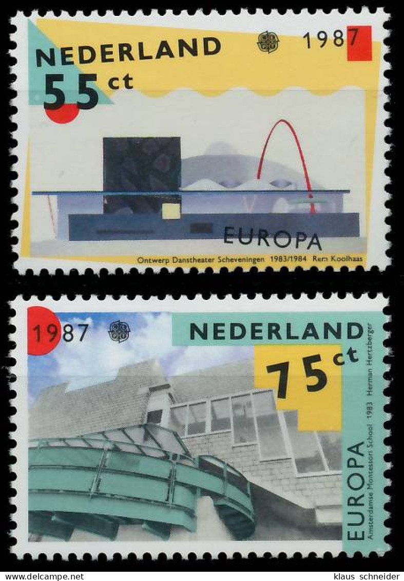 NIEDERLANDE 1987 Nr 1318-1319 Postfrisch S1F6092 - Neufs