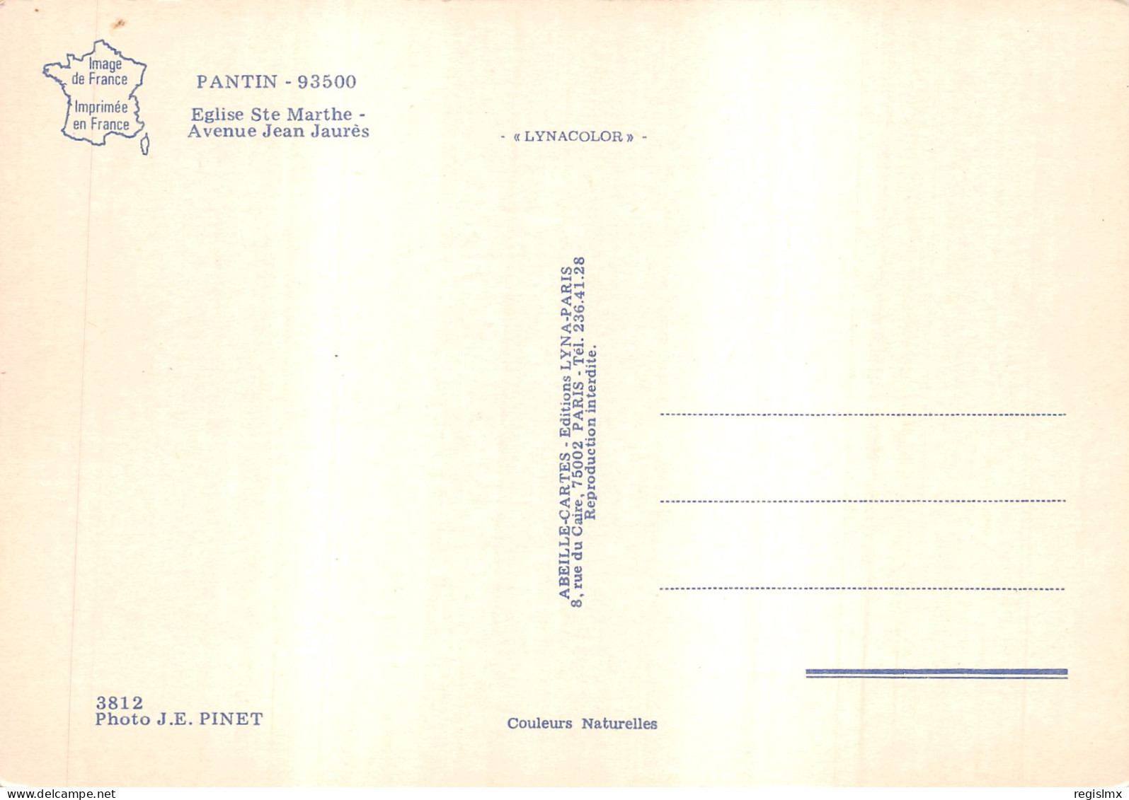 93-PANTIN-N°T575-B/0249 - Pantin