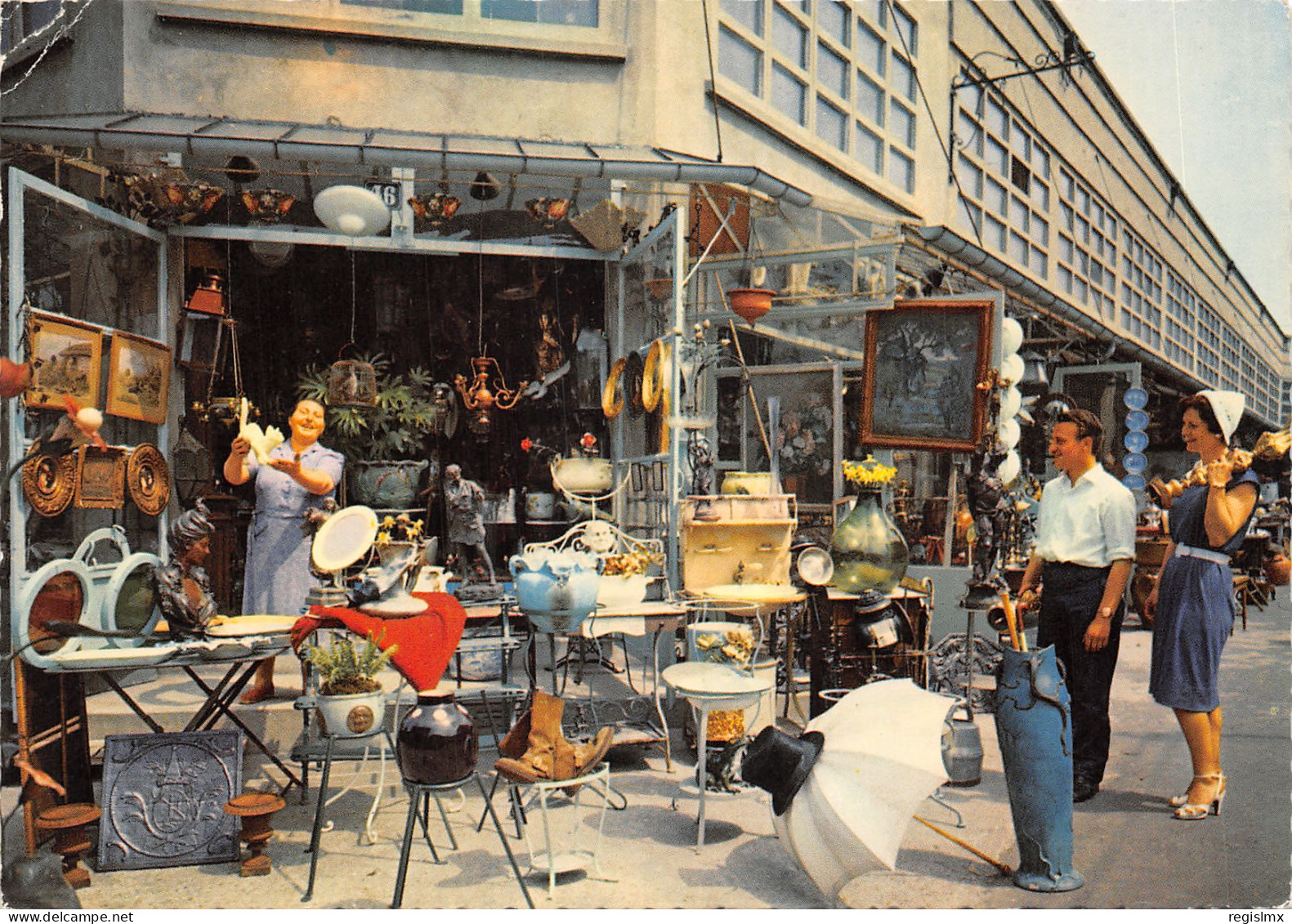 93-SAINT OUEN-LE MARCHE AUX PUCES-N°T575-B/0315 - Saint Ouen