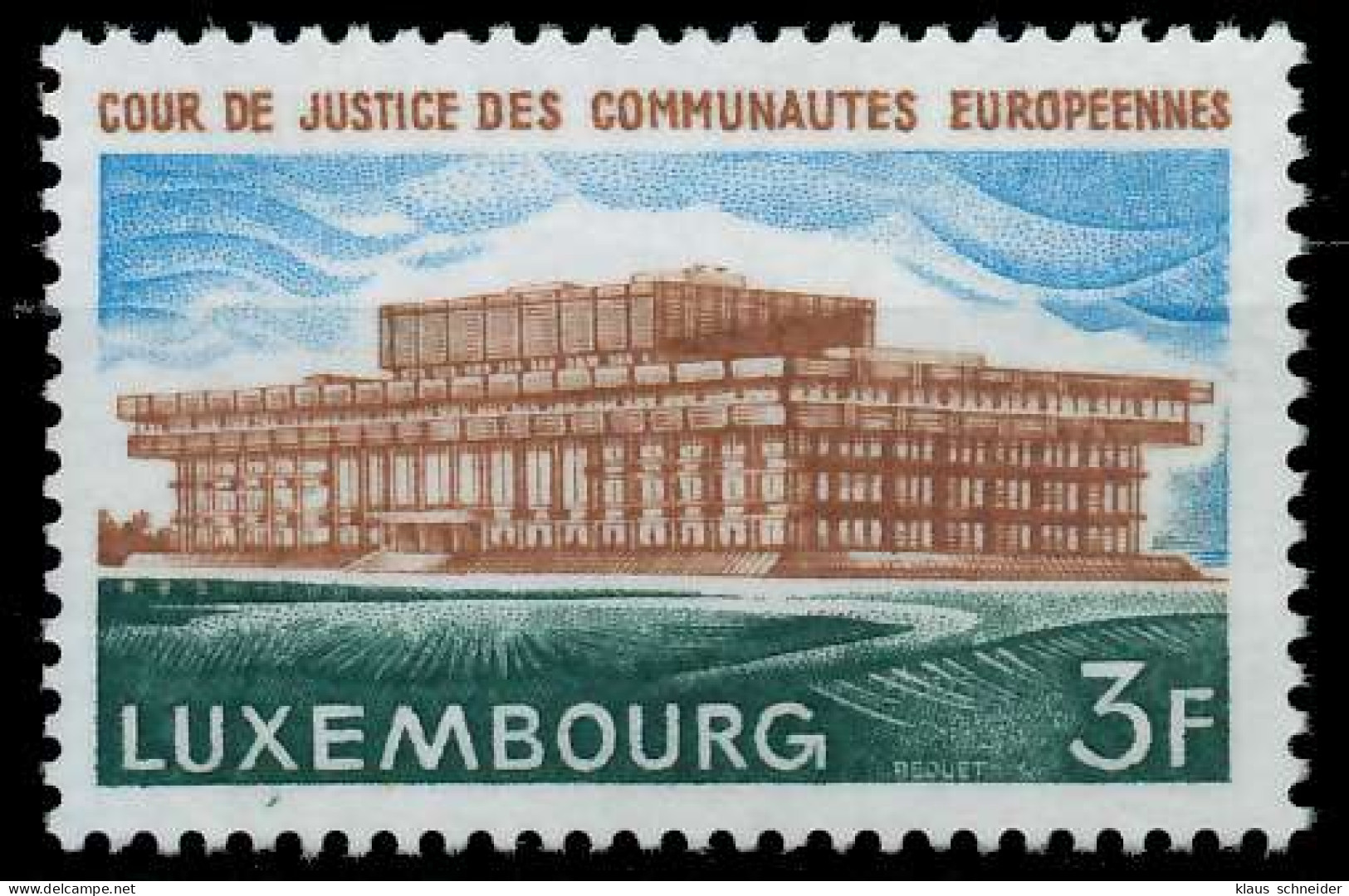 LUXEMBURG 1972 Nr 851 Postfrisch S21BD62 - Unused Stamps