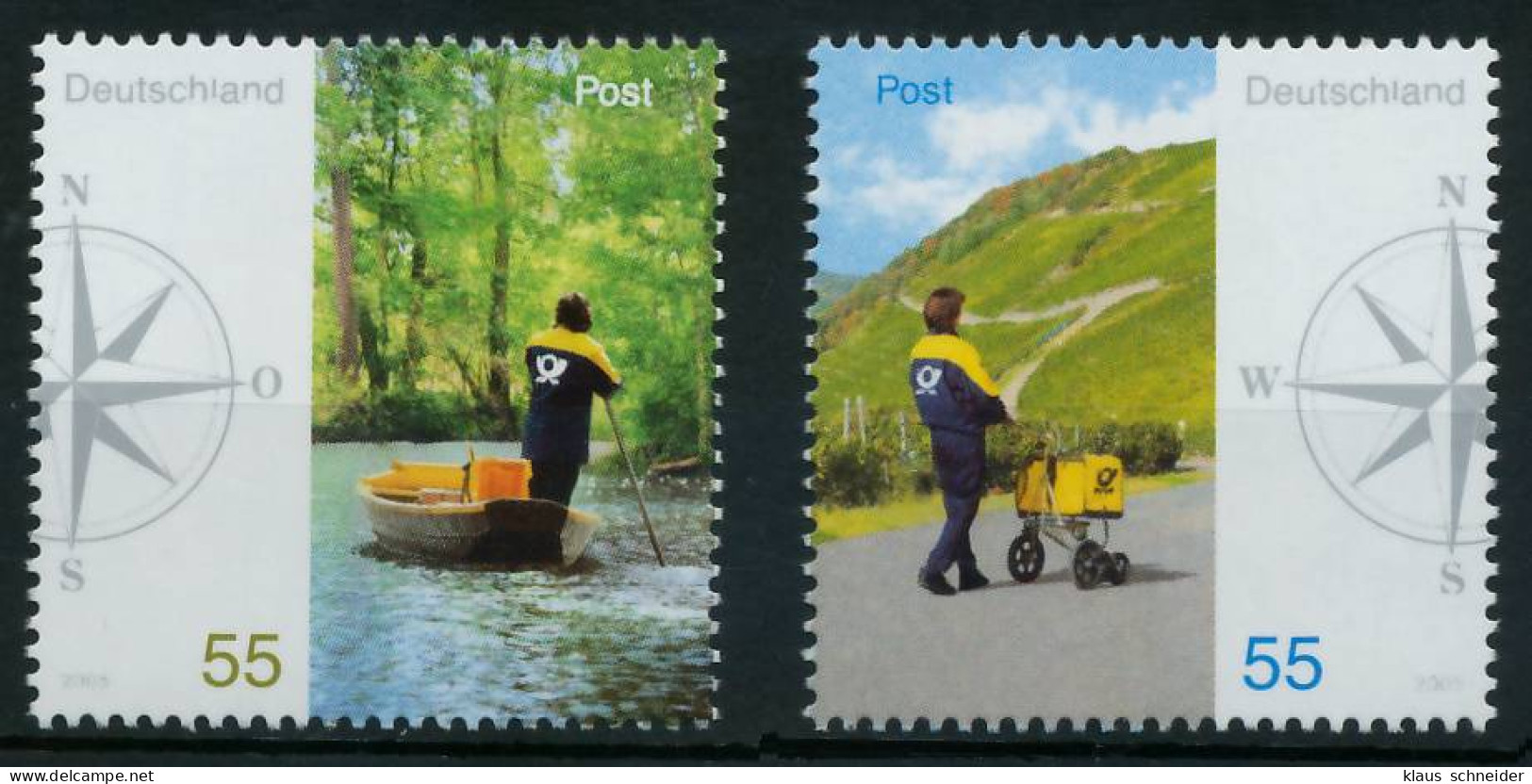 BRD BUND 2005 Nr 2481-2482 Postfrisch S3E8272 - Unused Stamps