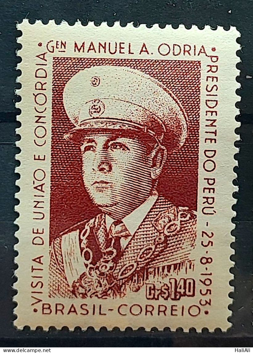 C 306 Brazil Stamp President Of Peru General Manuel Odria Military 1953 - Unused Stamps