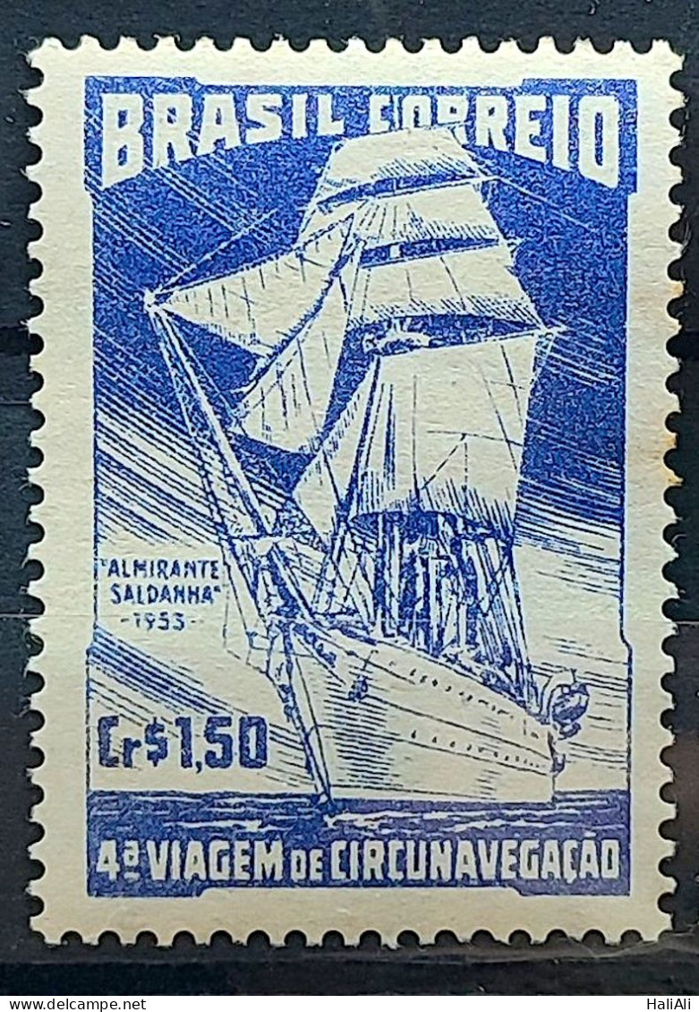 C 299 Brazil Stamp School Ship Admiral Saldanha Navy Military 1953 - Unused Stamps