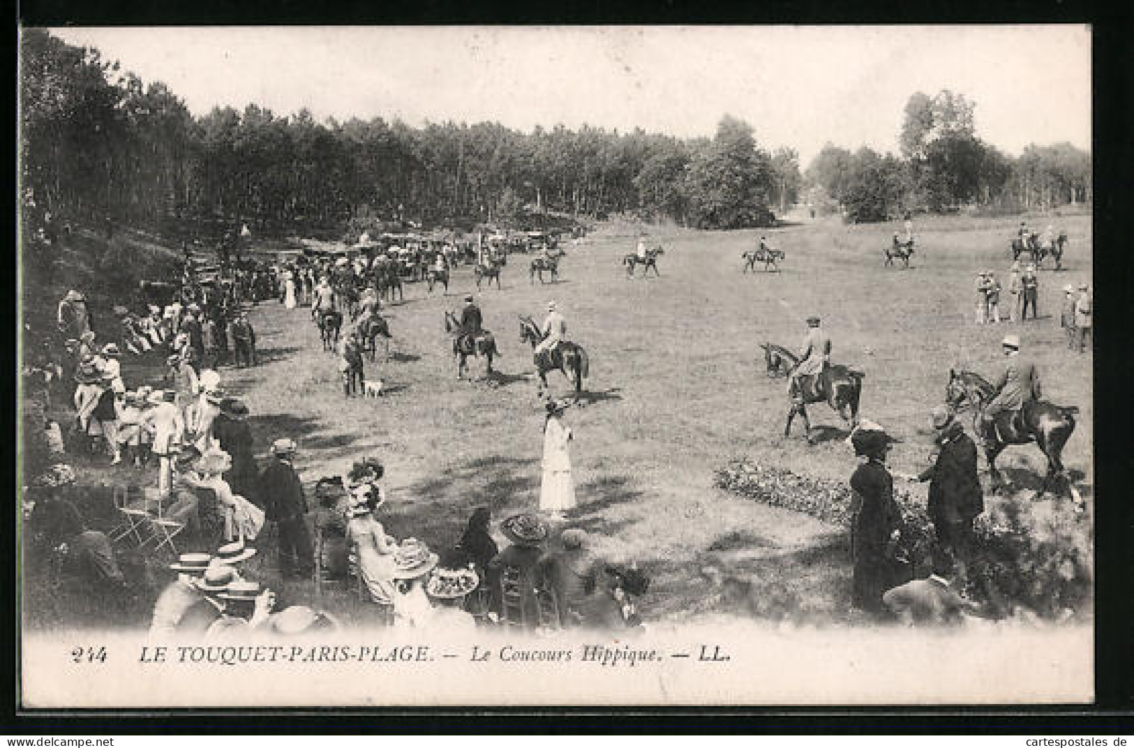 CPA Le Touquet-Paris-Plage, Le Coucours Hippique  - Le Touquet