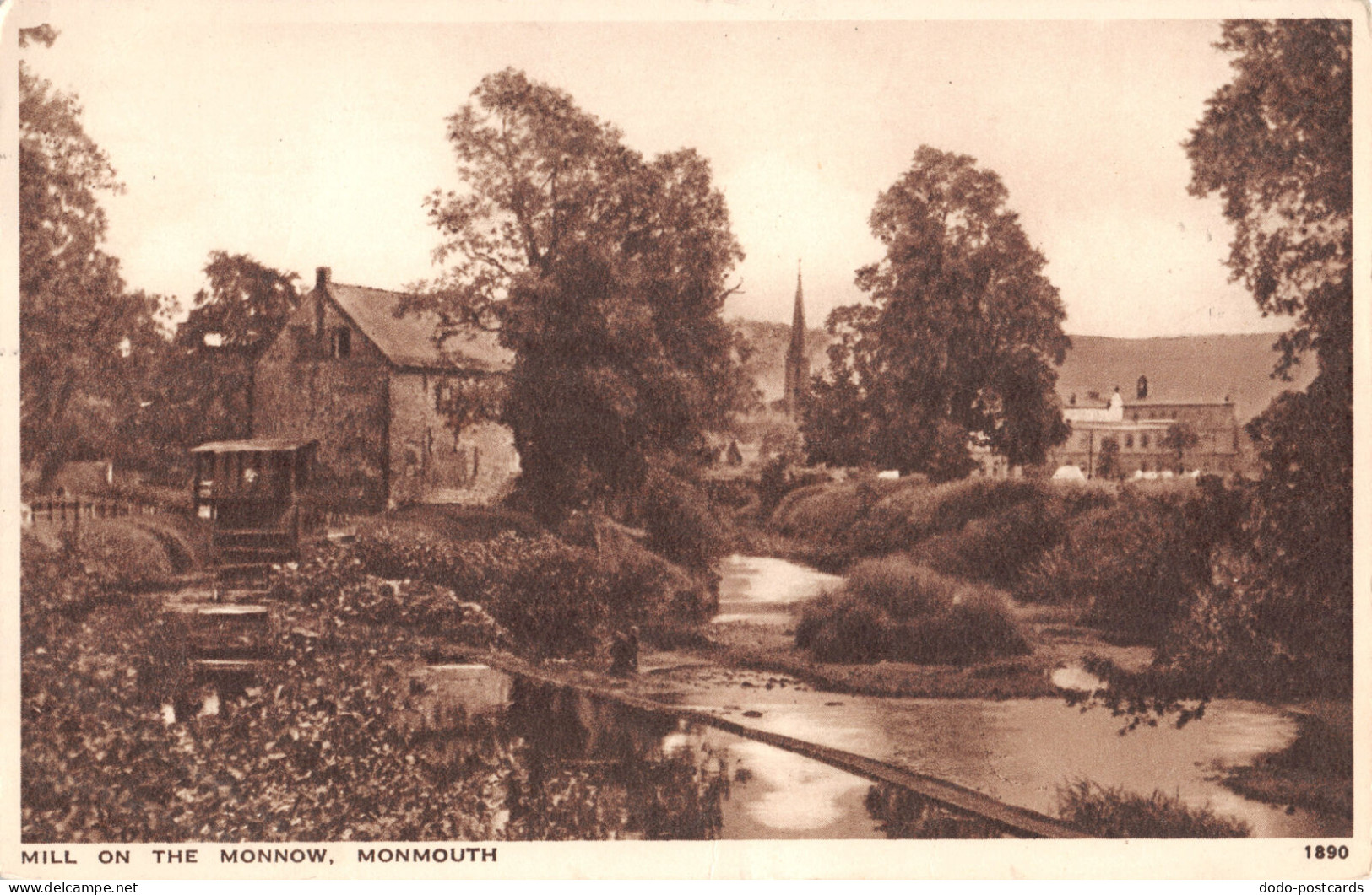 R295449 Mill On The Monnow. Monmouth. No. 1890. Salmon - Monde