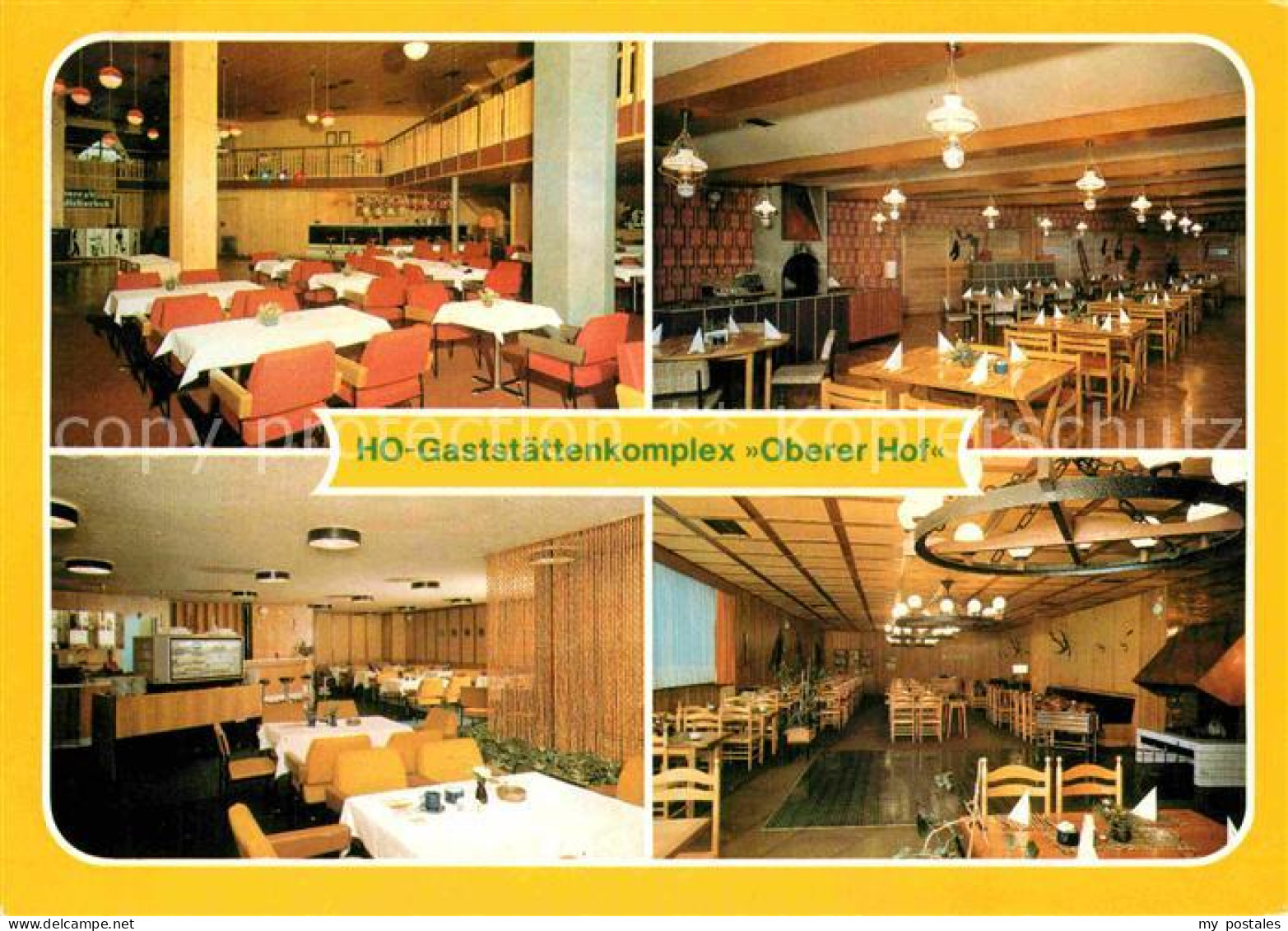 72872664 Oberhof Thueringen Oberer Hof Tanzbar Mokkabar Jaegerrestaurant Oberhof - Oberhof