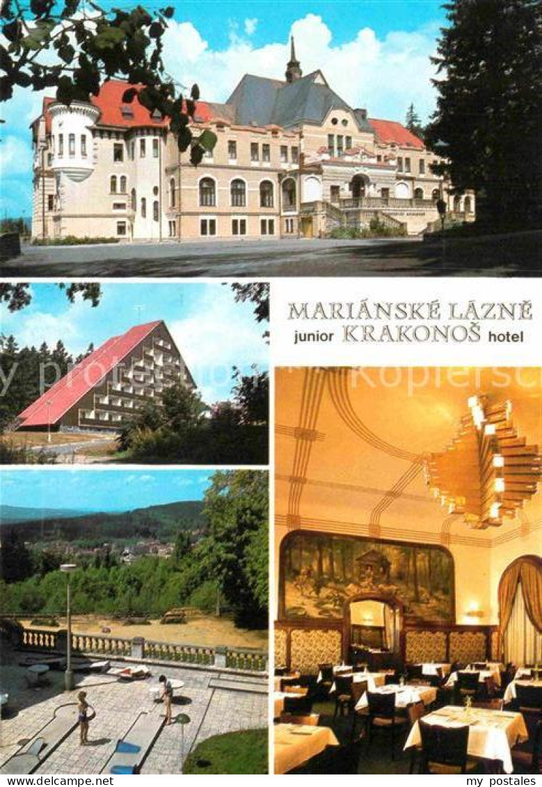 72869707 Marianske Lazne Juniorhotel CKM SsM Krakonos Minigolf Marianske Lazne  - Czech Republic