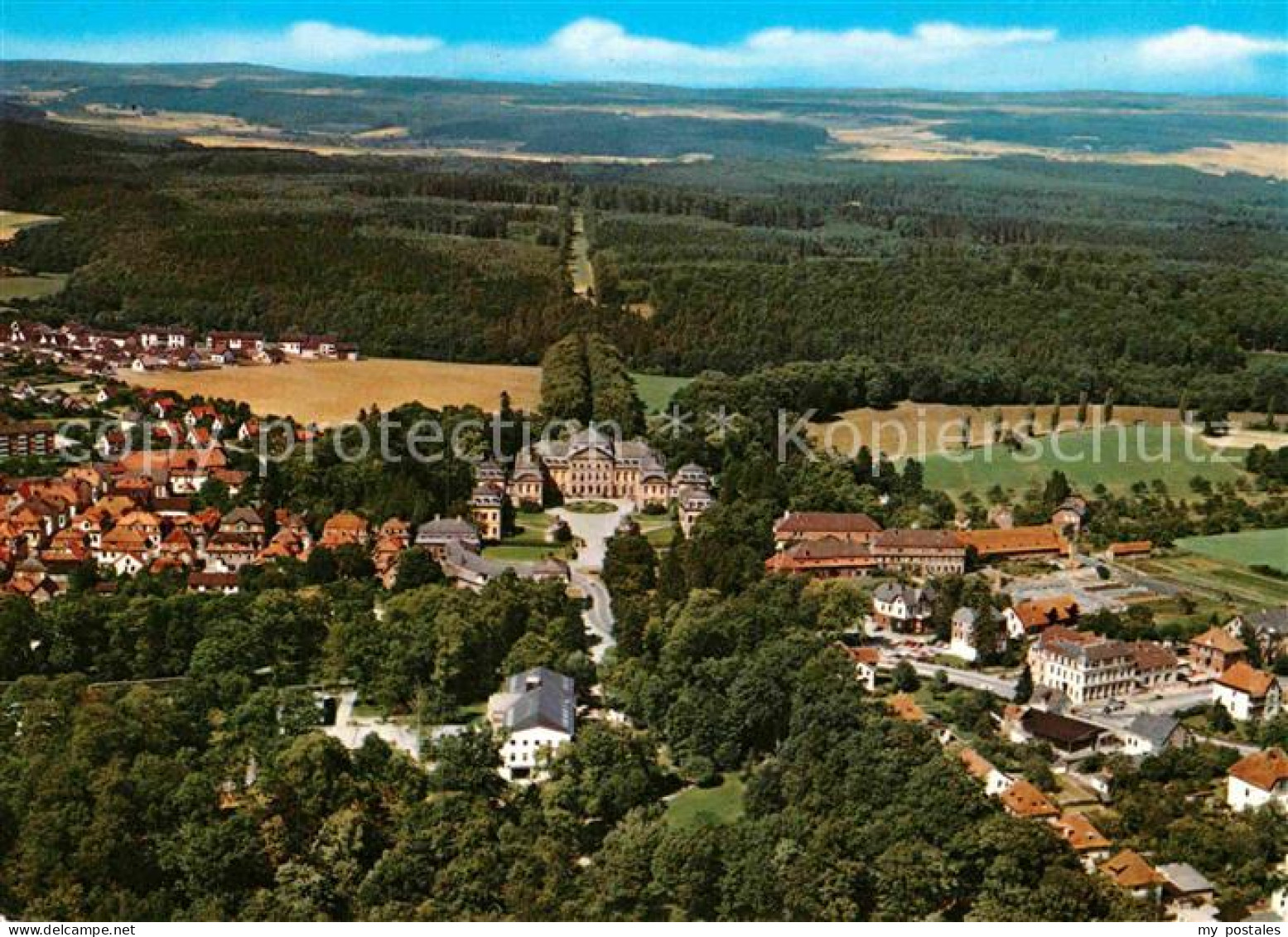 72868778 Bad Arolsen Residenzschloss Schlosshotel Heilbad Fliegeraufnahme Bad Ar - Bad Arolsen