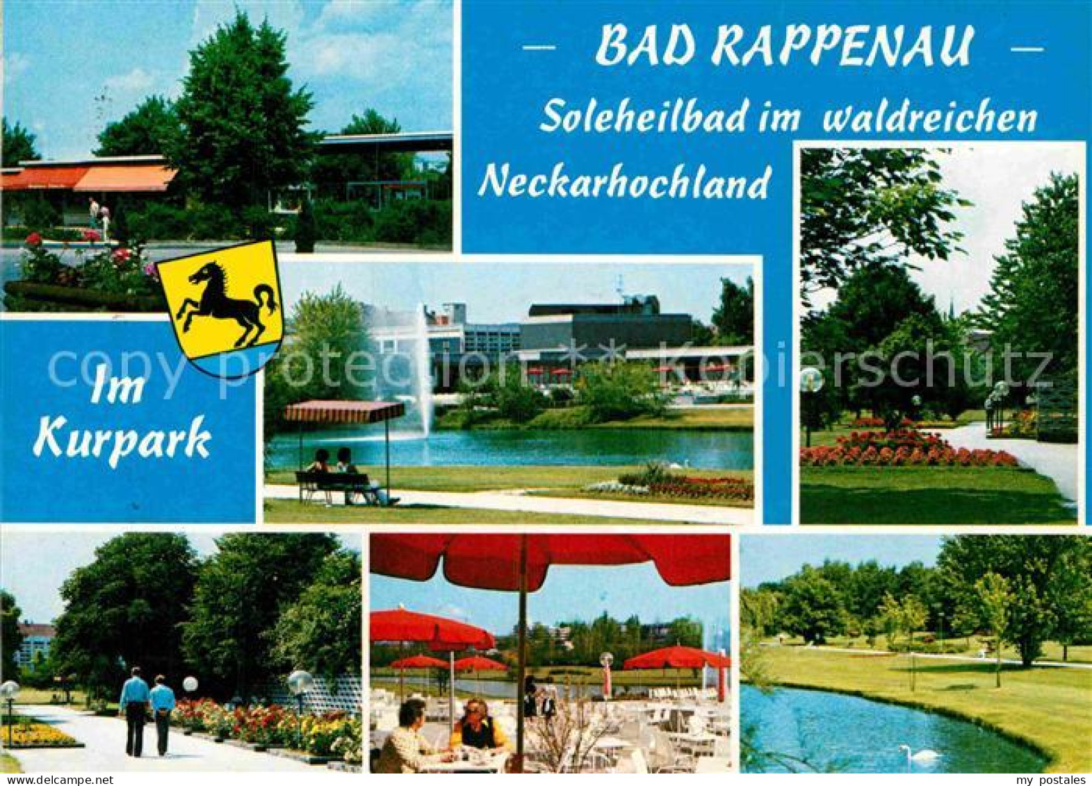 72868374 Bad Rappenau Kurhaus Park Restaurant Terrasse Schwanenteich Bad Rappena - Bad Rappenau