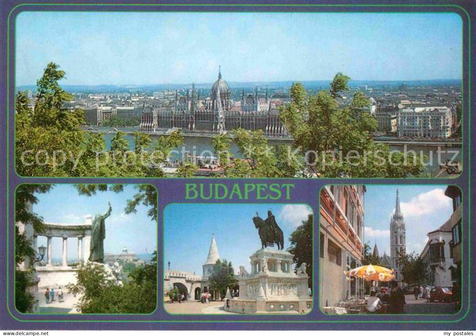 72860897 Budapest Gesamtansicht Denkmal Kirche  Budapest - Hungary