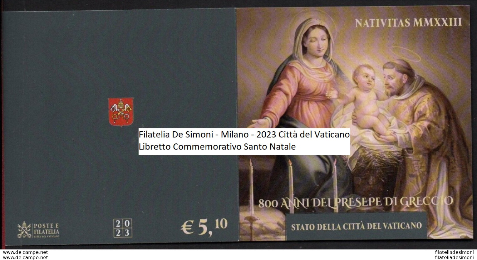 2023 Vaticano, 24 Valori + 6 Foglietti +1 Libretto + 2 Minifogli (No Ritirato) - Annate Complete