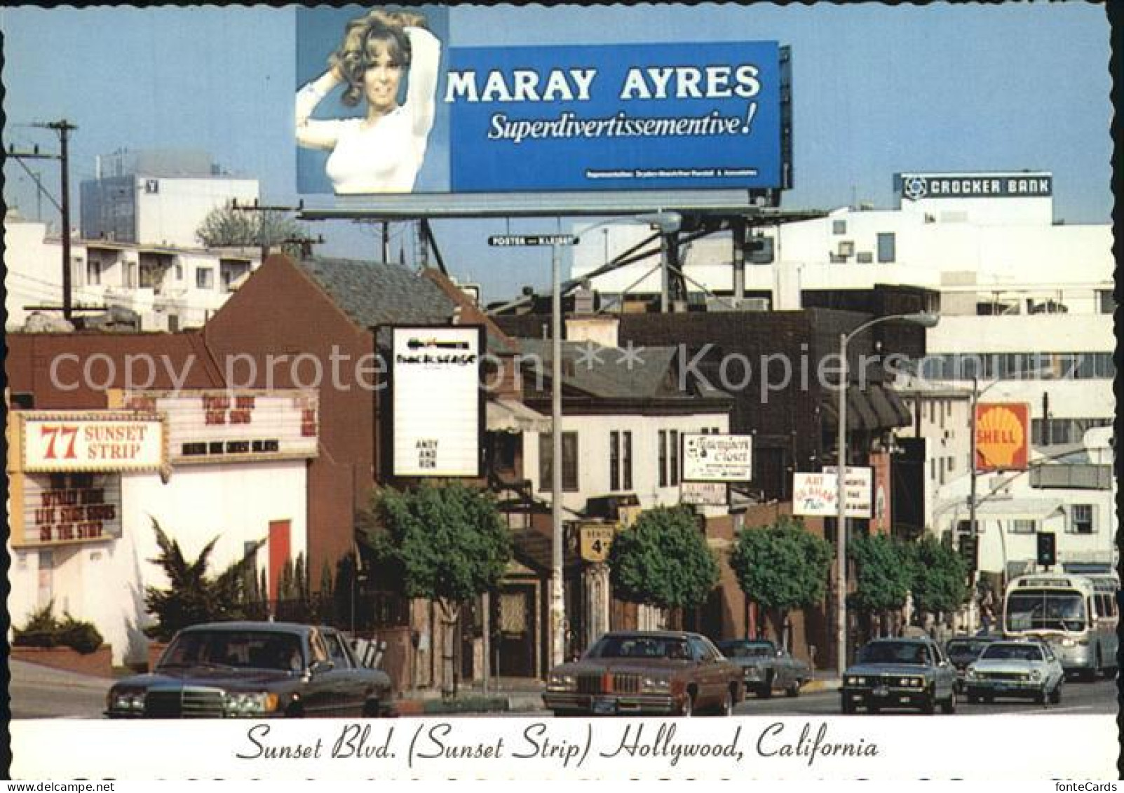 72583941 Hollywood California Sunset Blvd Hollywood California - Autres & Non Classés