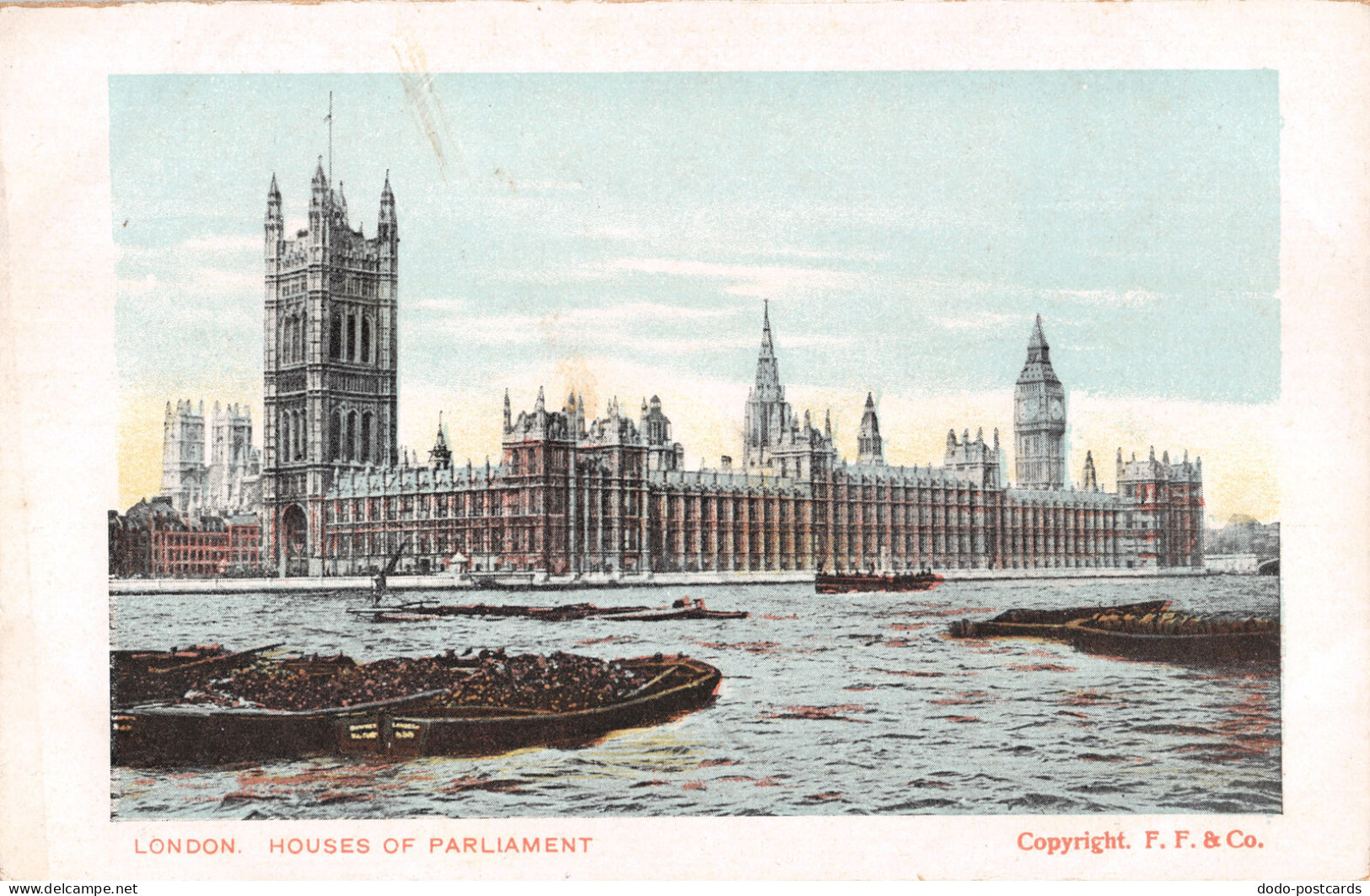 R297859 London. Houses Of Parliament. F. F - Other & Unclassified