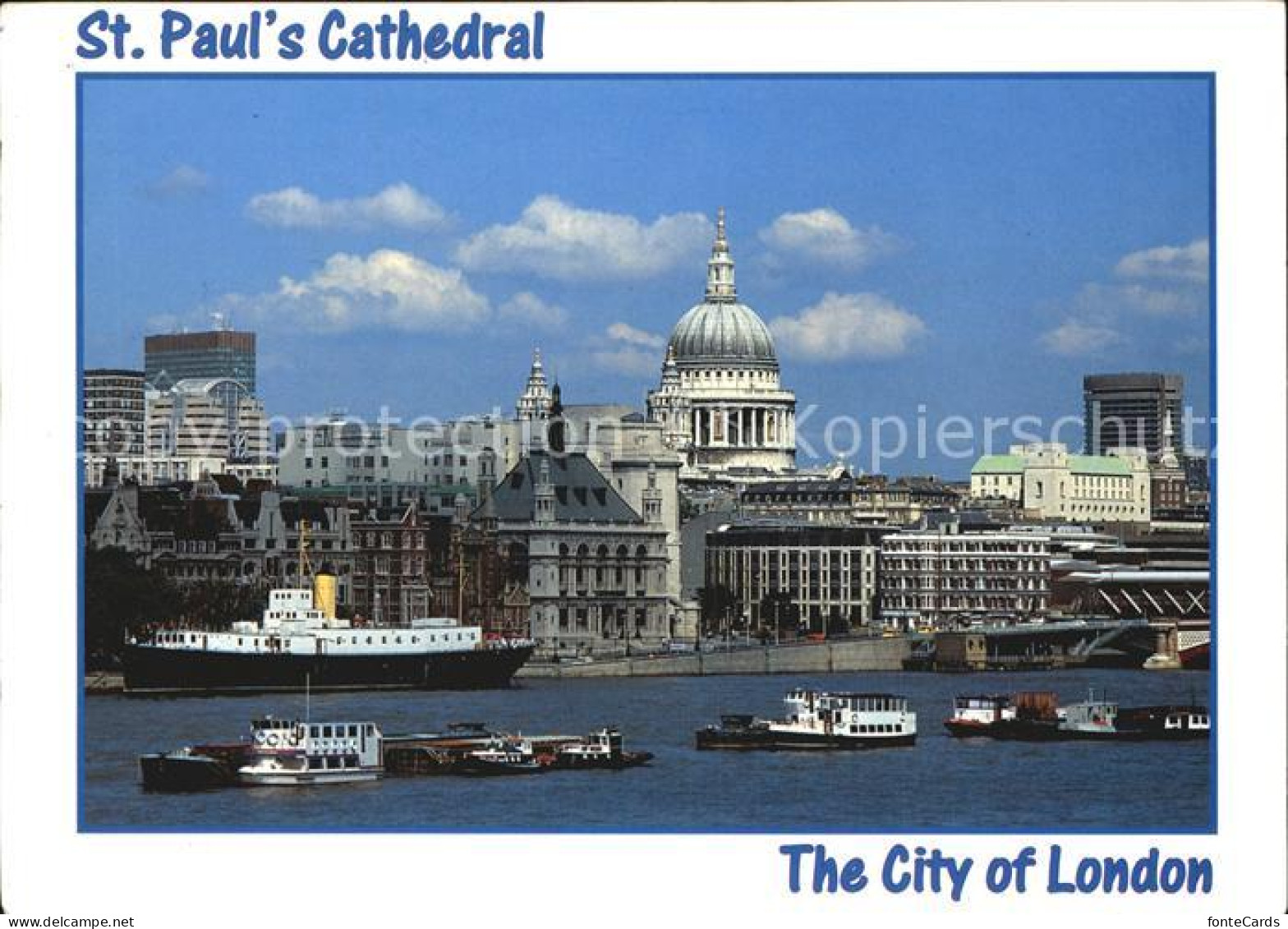 72560695 London St Paul Kathedrale - Andere & Zonder Classificatie