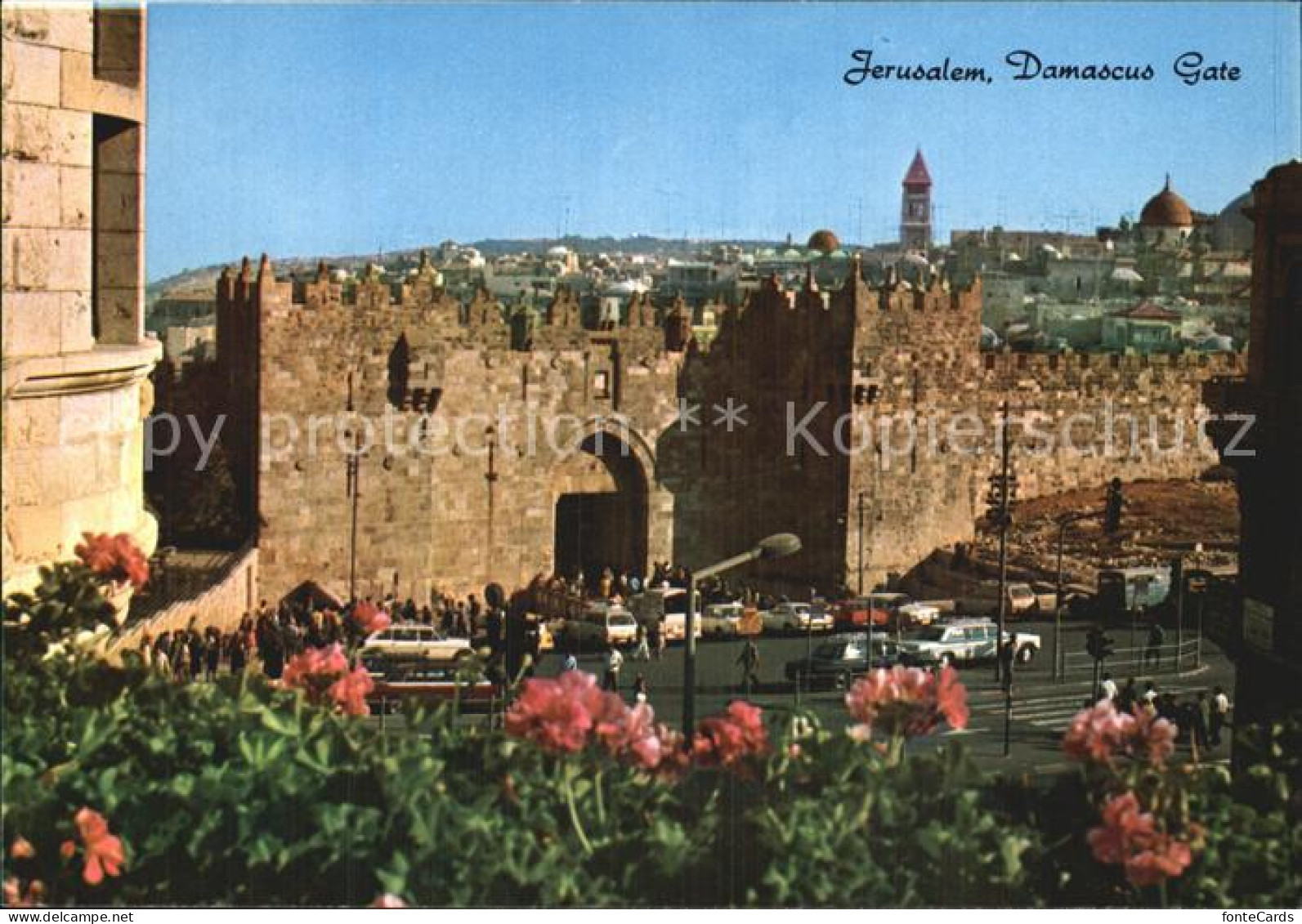 72531491 Jerusalem Yerushalayim Damascus Gate  - Israel