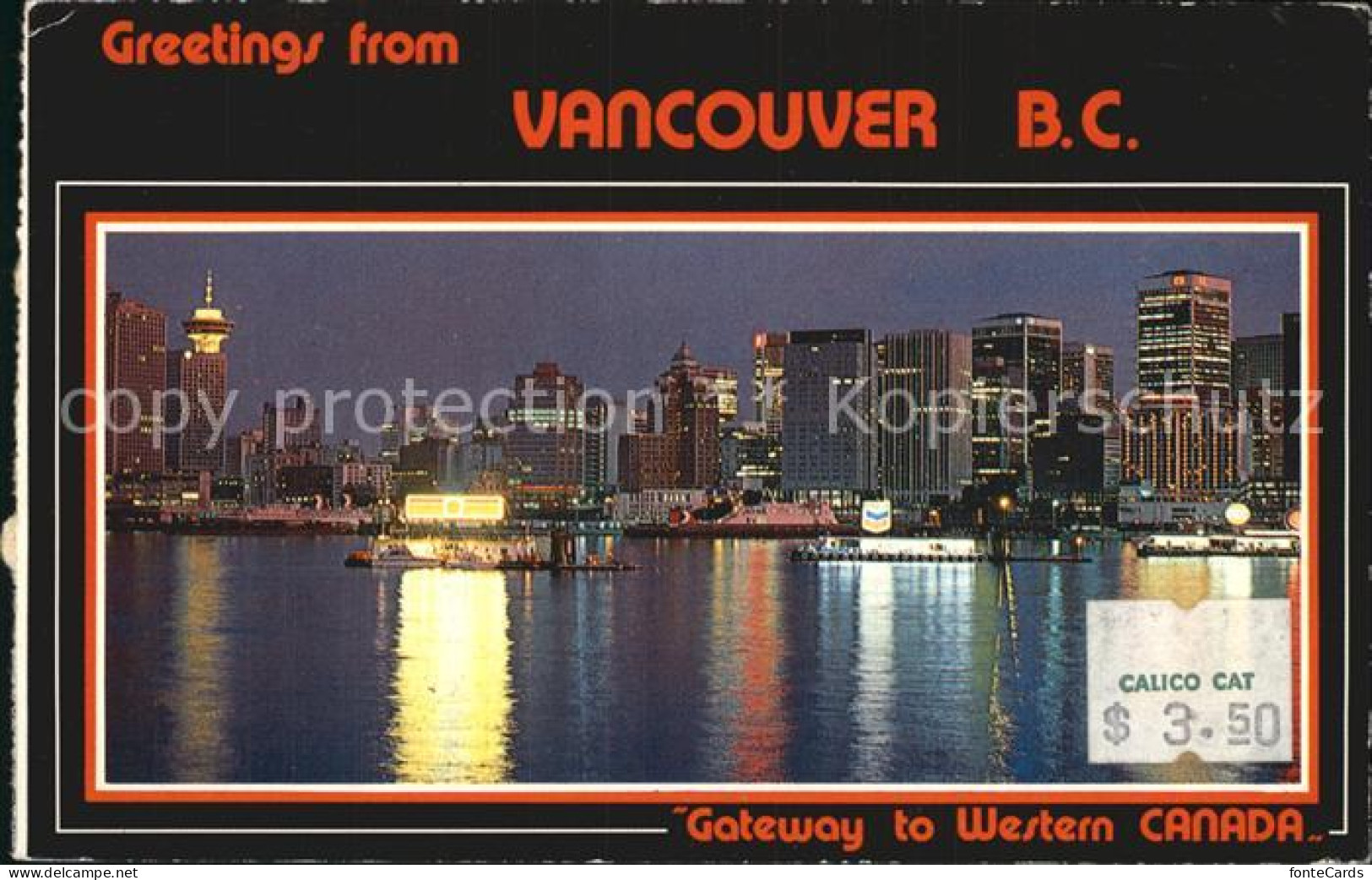 72498482 Vancouver British Columbia Coal Harbour Lights From The Jewel-like City - Unclassified