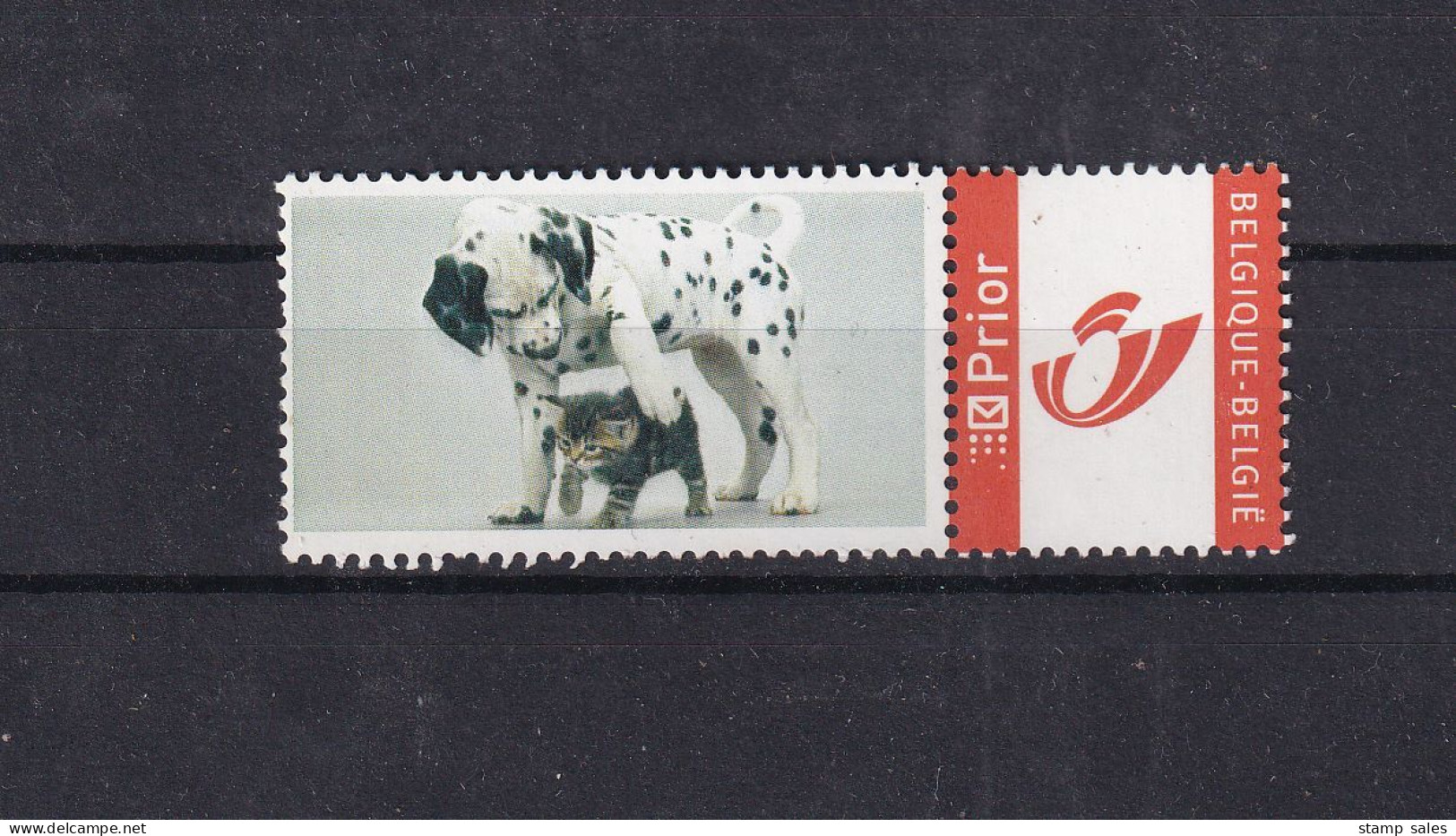 Belgium Duostamp Kitten En Dalmatiër MNH ** SUPERB - Neufs