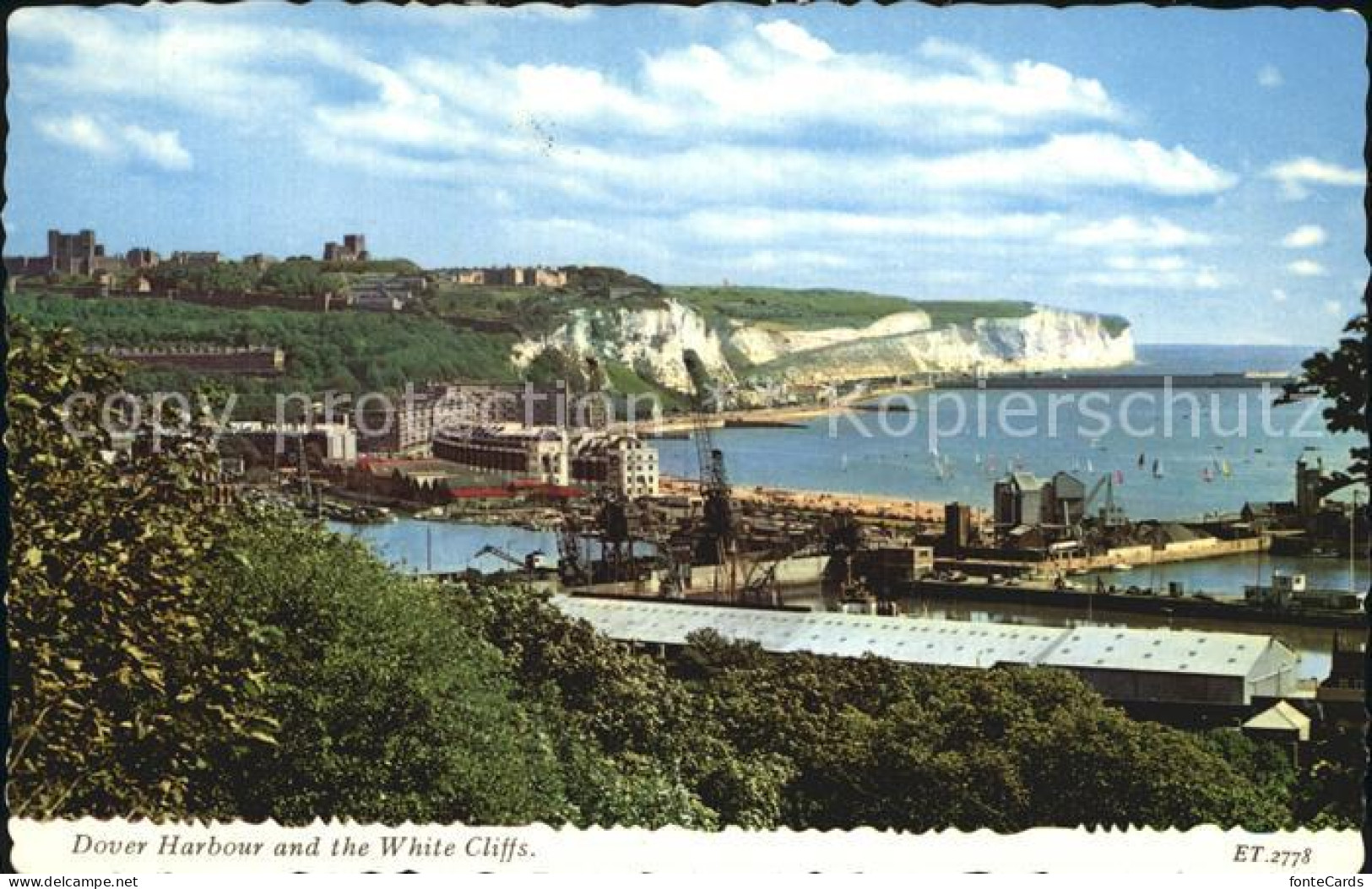 72488321 Dover Kent Dover Harbour White Cliffs Dover - Other & Unclassified