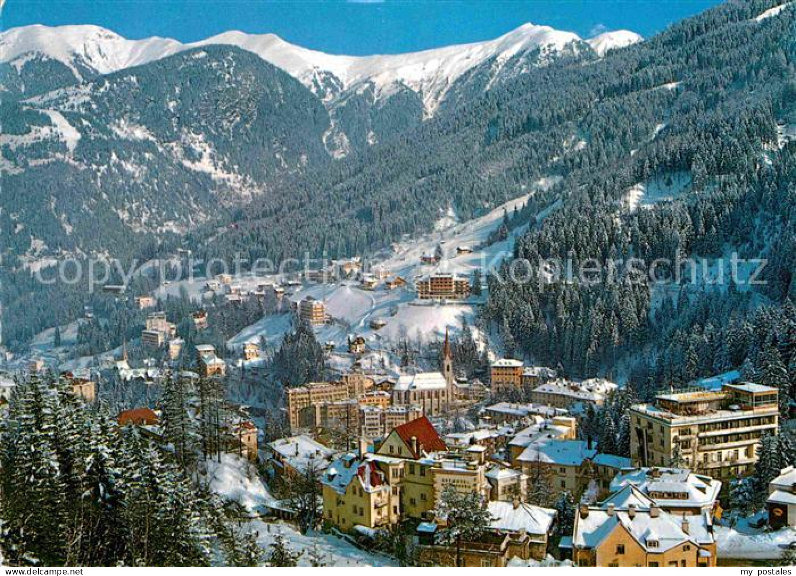 72859992 Bad Gastein Fliegeraufnahme Gegen Kreuzkogel Flugkogel  Bad Gastein - Sonstige & Ohne Zuordnung