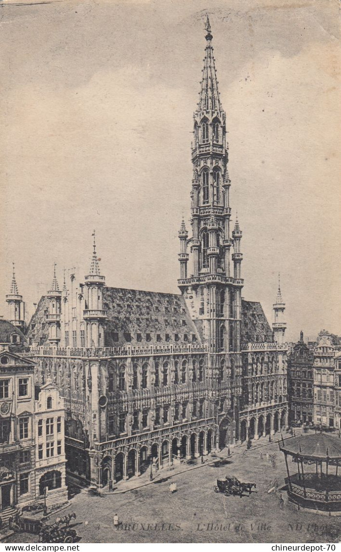 BRUXELLES HOTEL DE VILLE - Bruxelles-ville