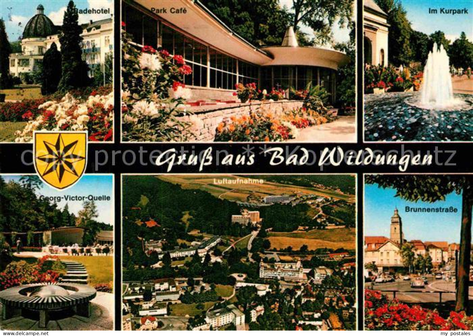 72856672 Bad Wildungen Badehotel Kurpark Brunnenstrasse Park-Cafe Albertshausen - Bad Wildungen