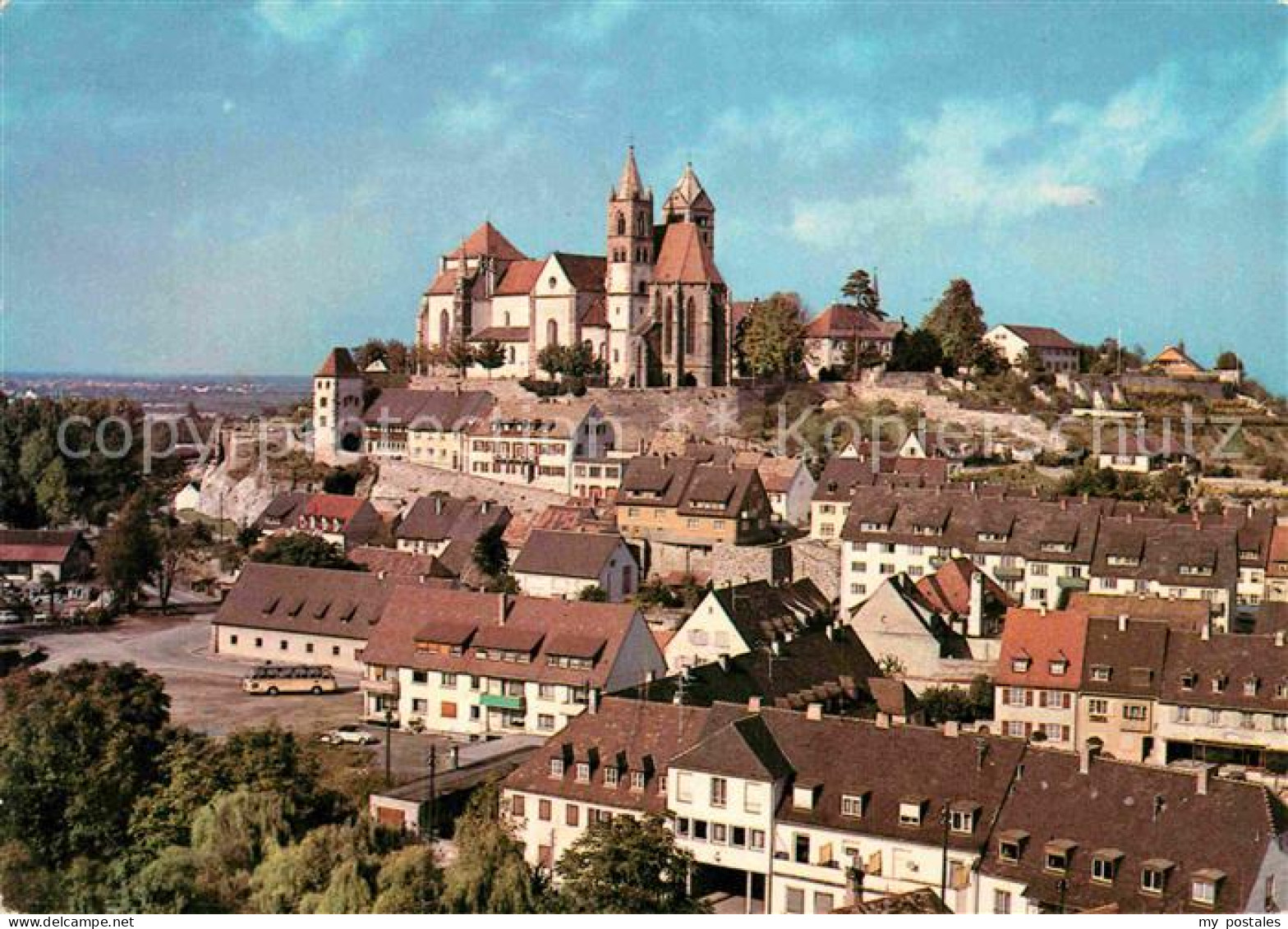 72856406 Breisach Rhein Stadtblick Mit Muenster Breisach Am Rhein - Breisach