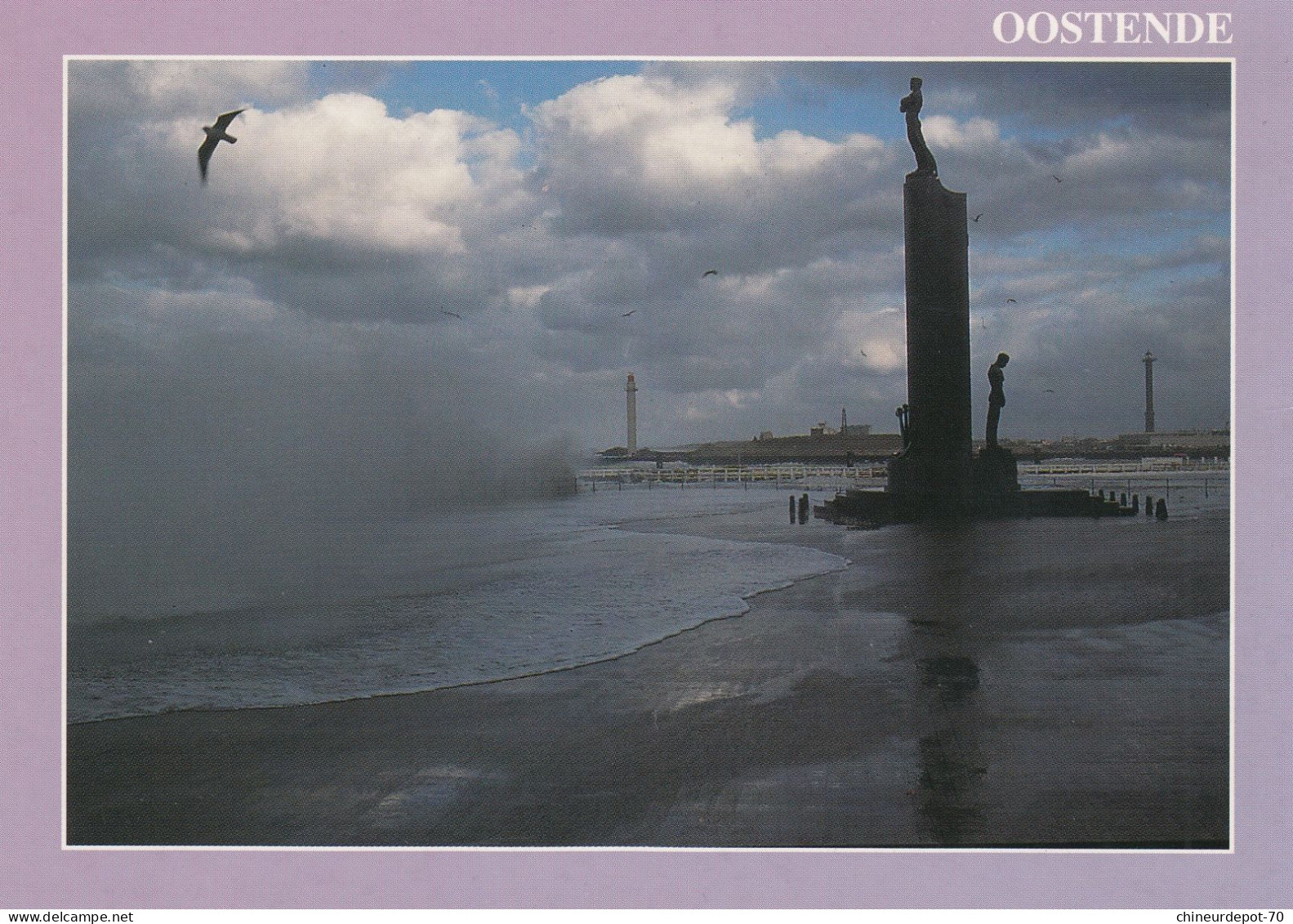 OSTENDE  MONUMENT AUX GENS DE LA MER - Oostende