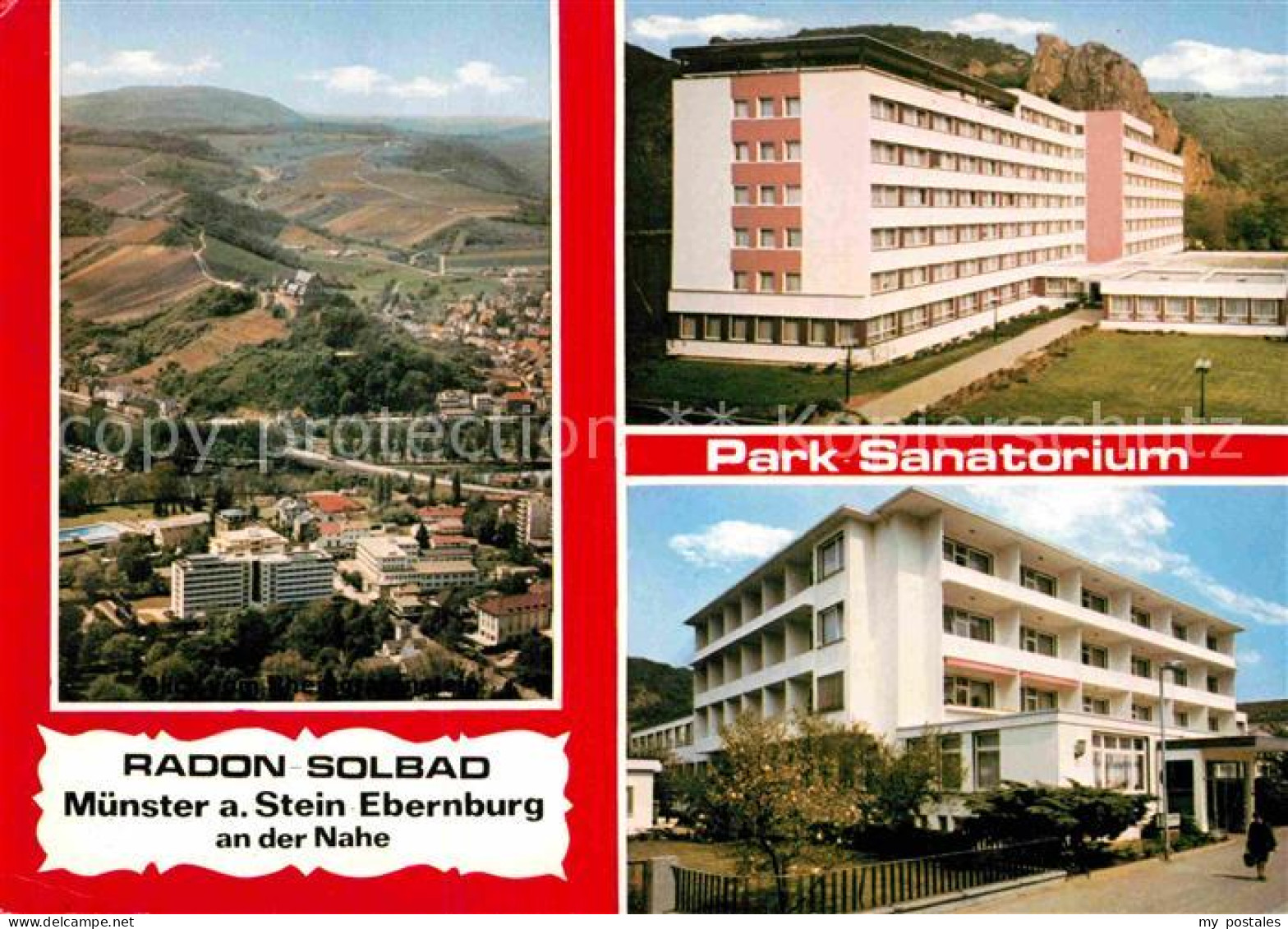 72855275 Bad Muenster Stein Ebernburg Panorama Park Sanatorium Bad Muenster-Eber - Autres & Non Classés