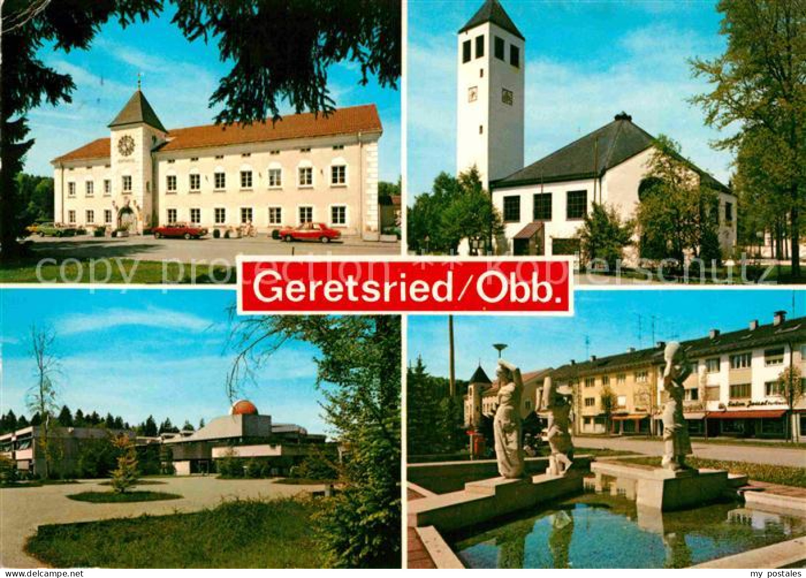 72854815 Geretsried Kirche Brunnen Geretsried - Geretsried