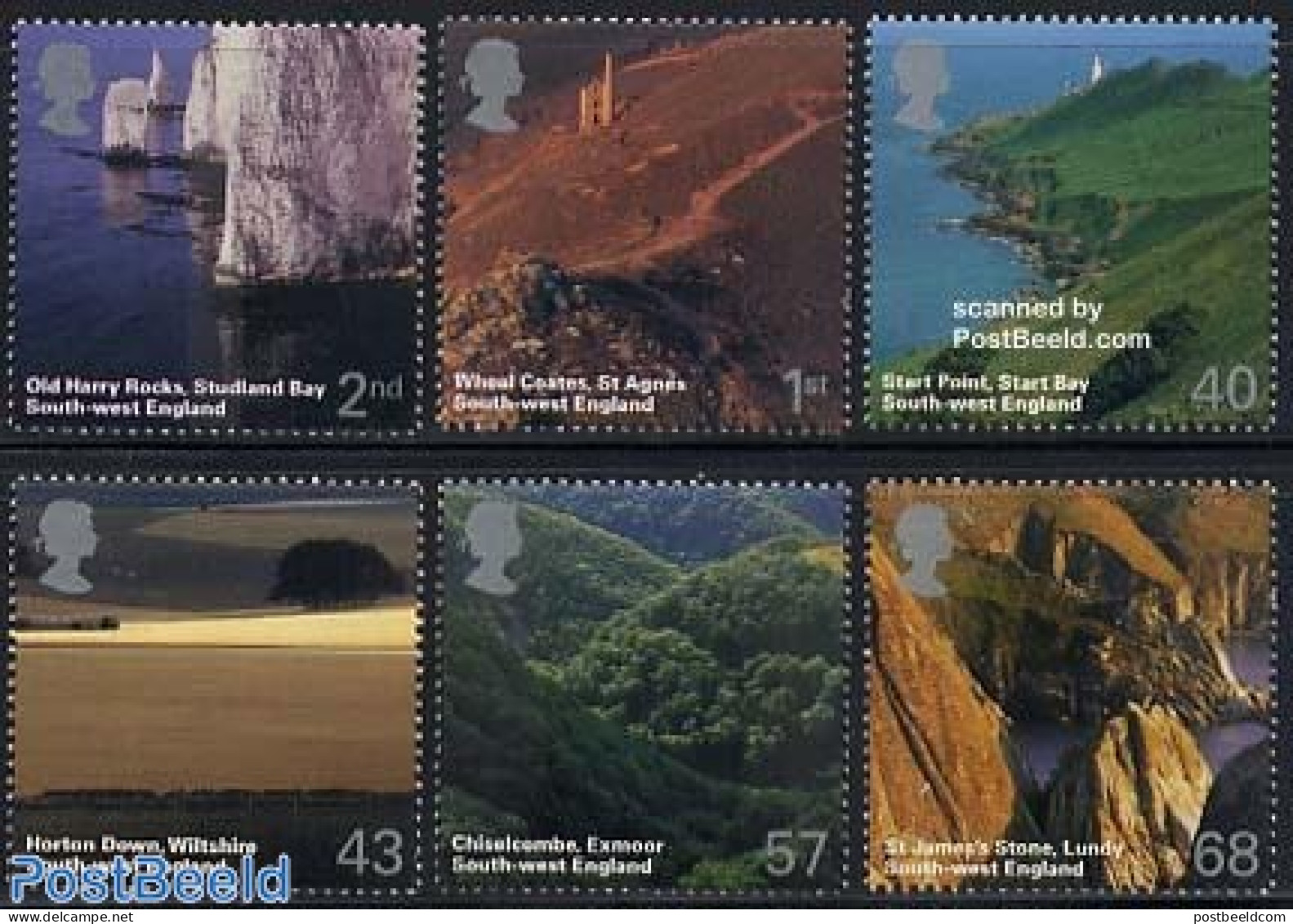 Great Britain 2005 South-West England 6v, Mint NH, Various - Lighthouses & Safety At Sea - Tourism - Unused Stamps