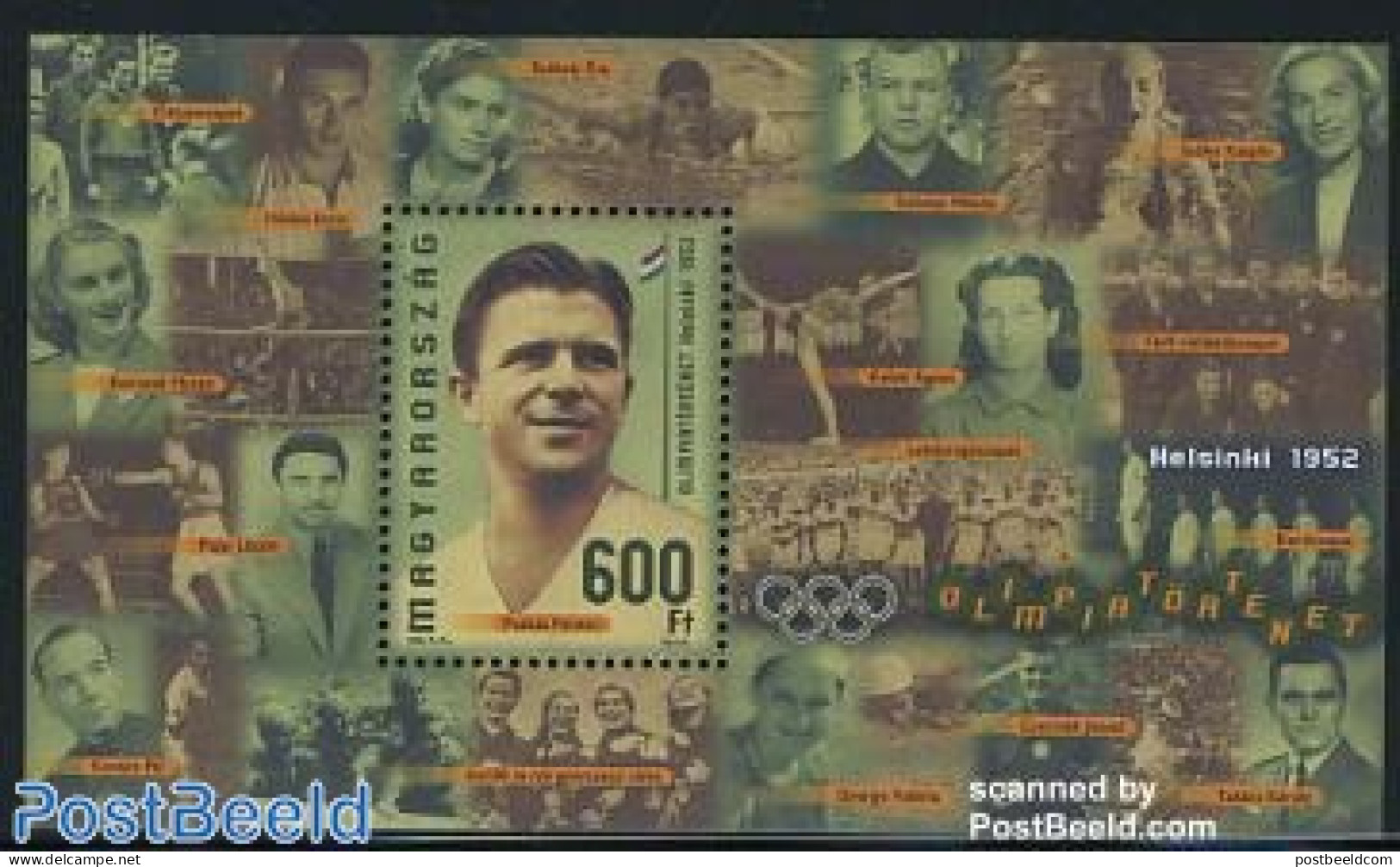 Hungary 2008 Olympic Winners S/s, Mint NH, Sport - Football - Olympic Games - Neufs