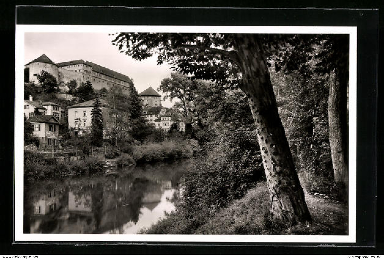 AK Tübingen A. N., Idylle Am Schloss  - Tuebingen