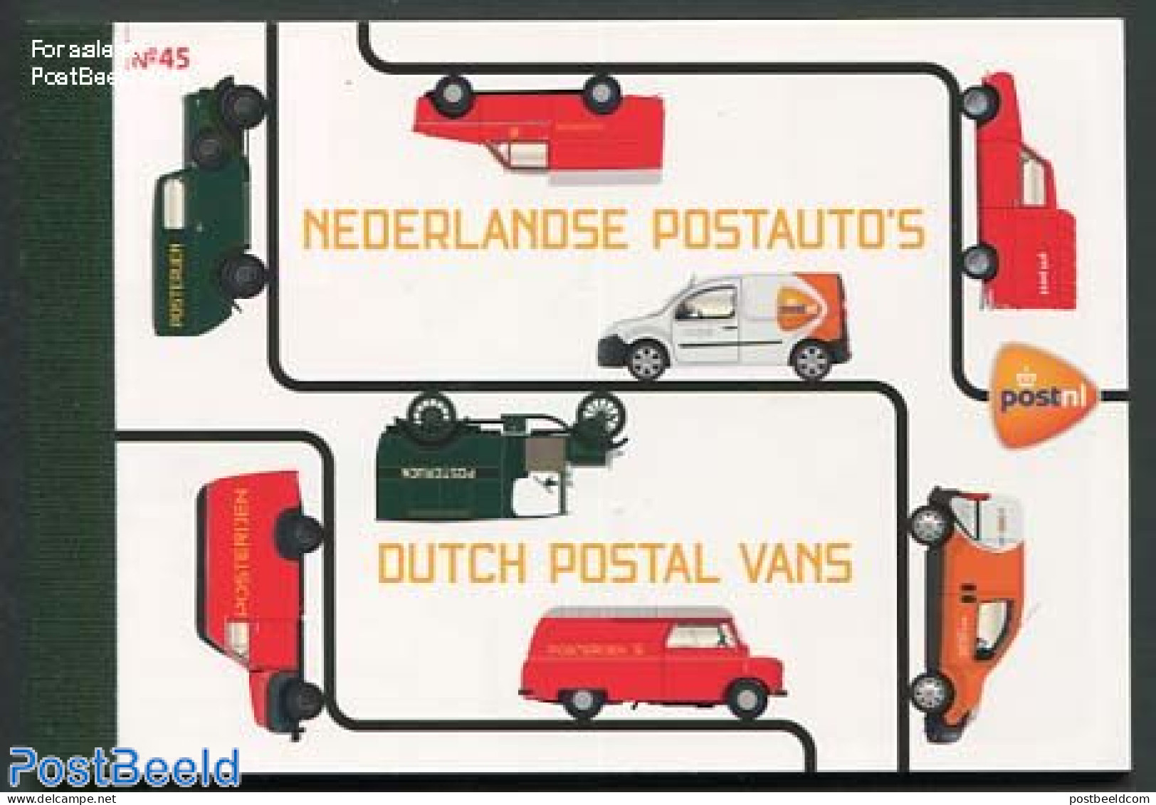 Netherlands 2013 Europa, Postal Transport Prestige Booklet, Mint NH, History - Transport - Europa (cept) - Post - Stam.. - Neufs