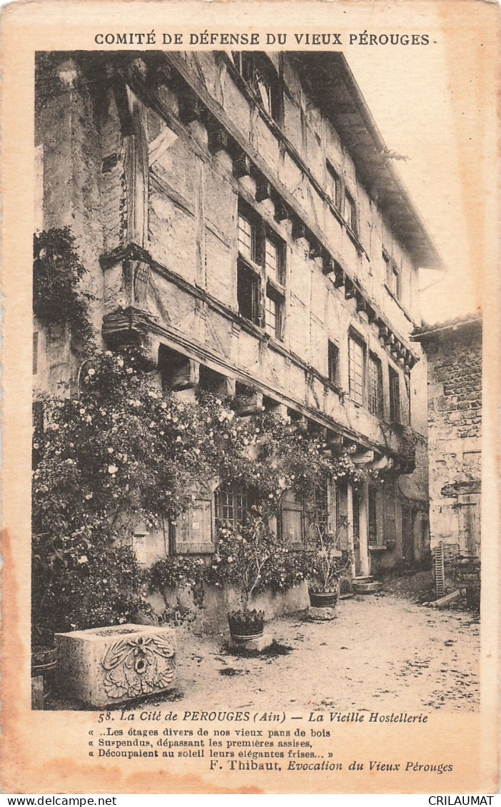 01-PEROUGES-N°T5277-E/0113 - Pérouges