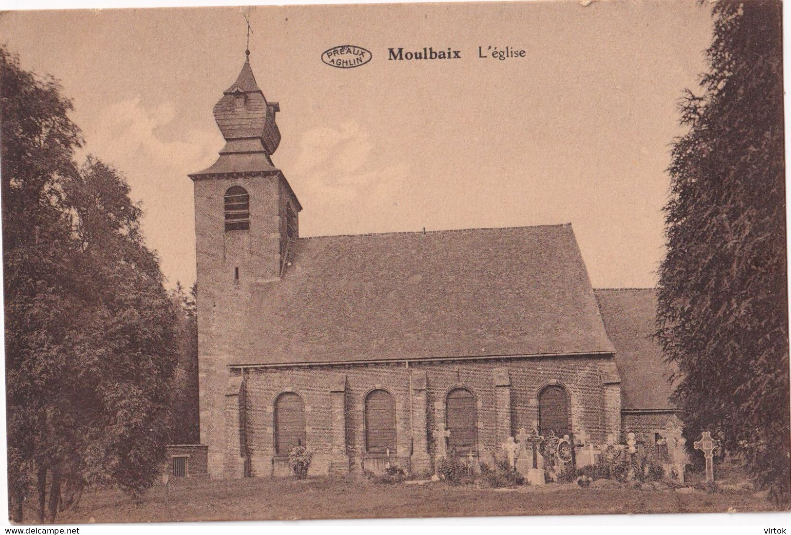 Moulbaix  :  L'eglise - Ath