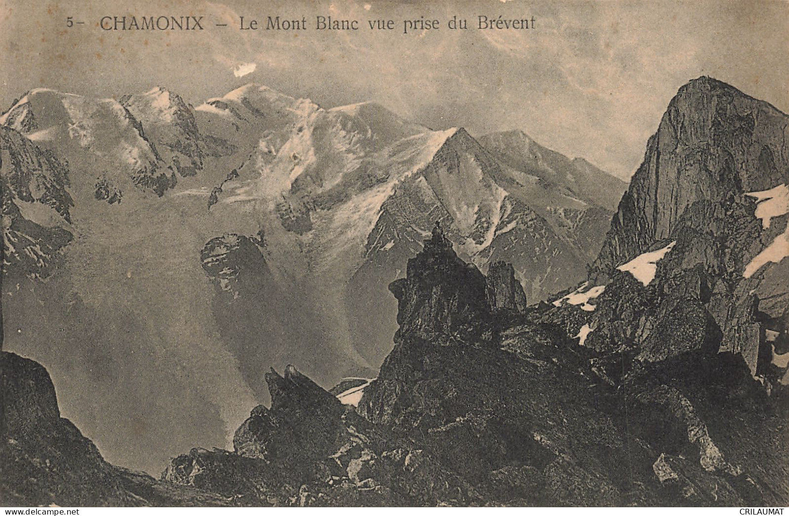 74-CHAMONIX LE MONT BLANC-N°T5278-D/0169 - Chamonix-Mont-Blanc