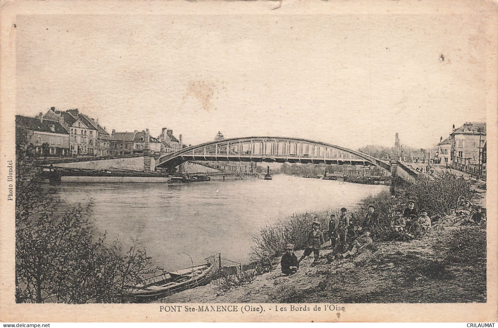 60-PONT SAINTE MAXENCE-N°T5278-G/0155 - Pont Sainte Maxence