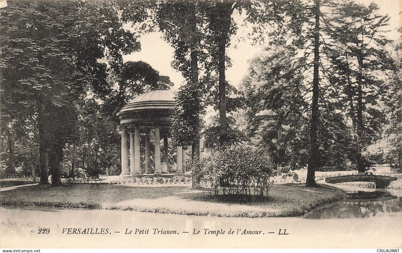 78-VERSAILLES PETIT TRIANON LE TEMPLE DE L AMOUR-N°T5279-F/0303 - Versailles (Kasteel)