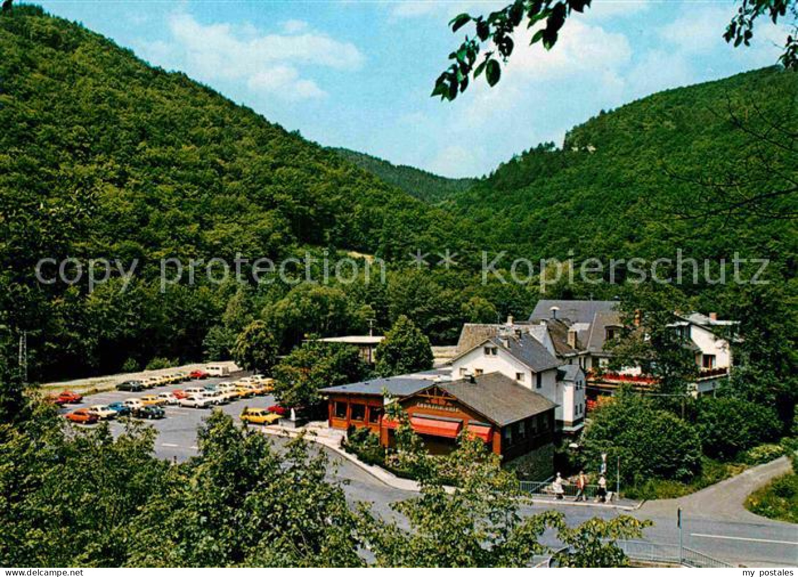 72852004 Lorch Rheingau Speiserestaurant Cafe Laukenmuehle Im Wispertal Lorch Rh - Sonstige & Ohne Zuordnung