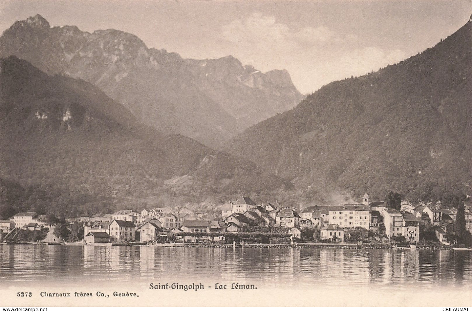 ET-SUISSE SAINT GINGOLPH-N°T5281-B/0295 - Andere & Zonder Classificatie