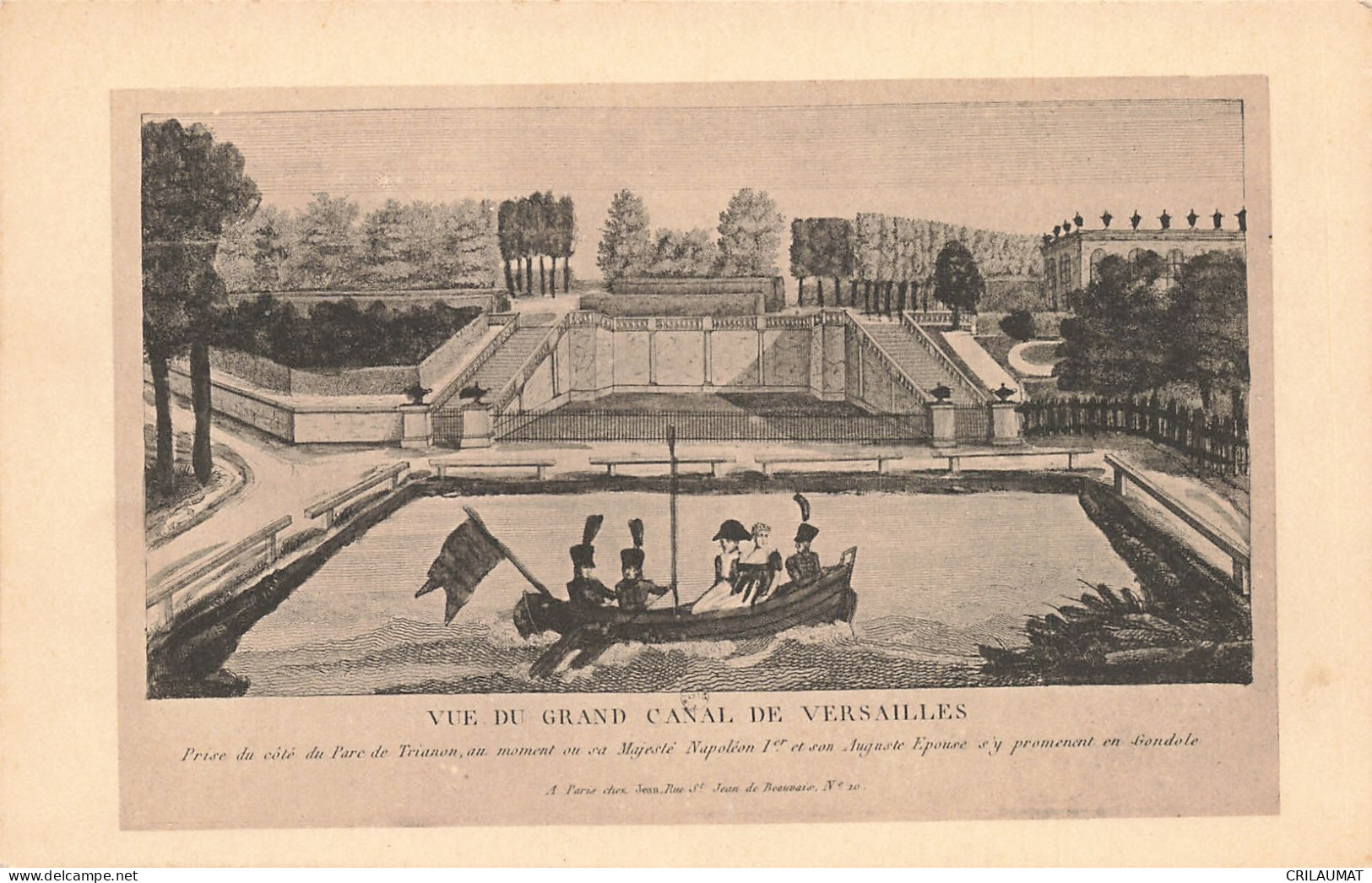 78-VERSAILLES LE GRAND CANAL-N°T5281-E/0341 - Versailles (Kasteel)