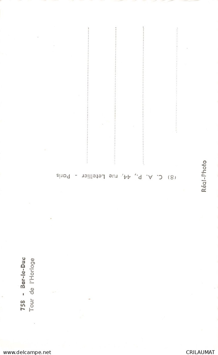 55-BAR LE DUC-N°T5281-G/0059 - Bar Le Duc