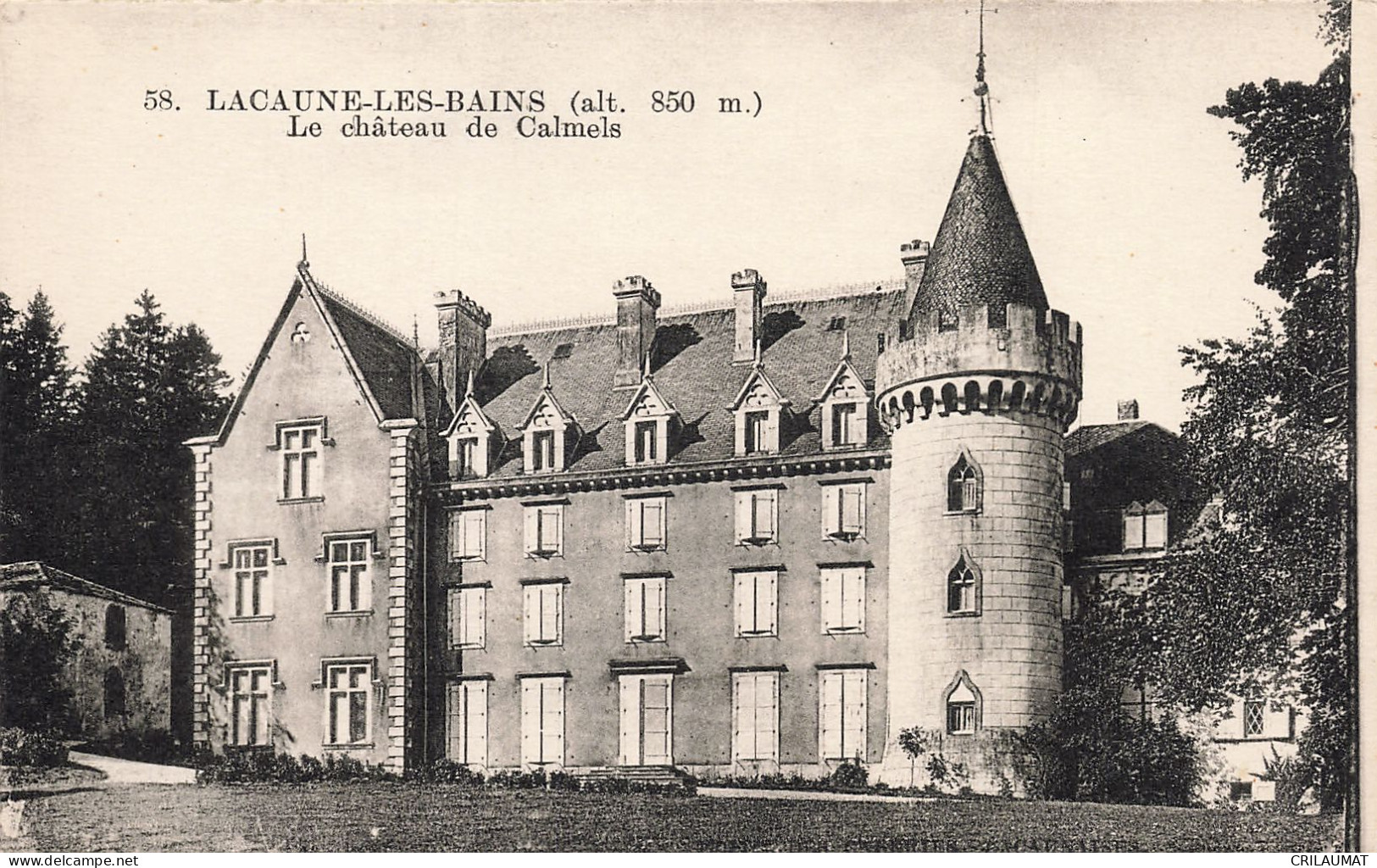 81-LACAUNE LES BAINS-N°T5283-C/0195 - Andere & Zonder Classificatie