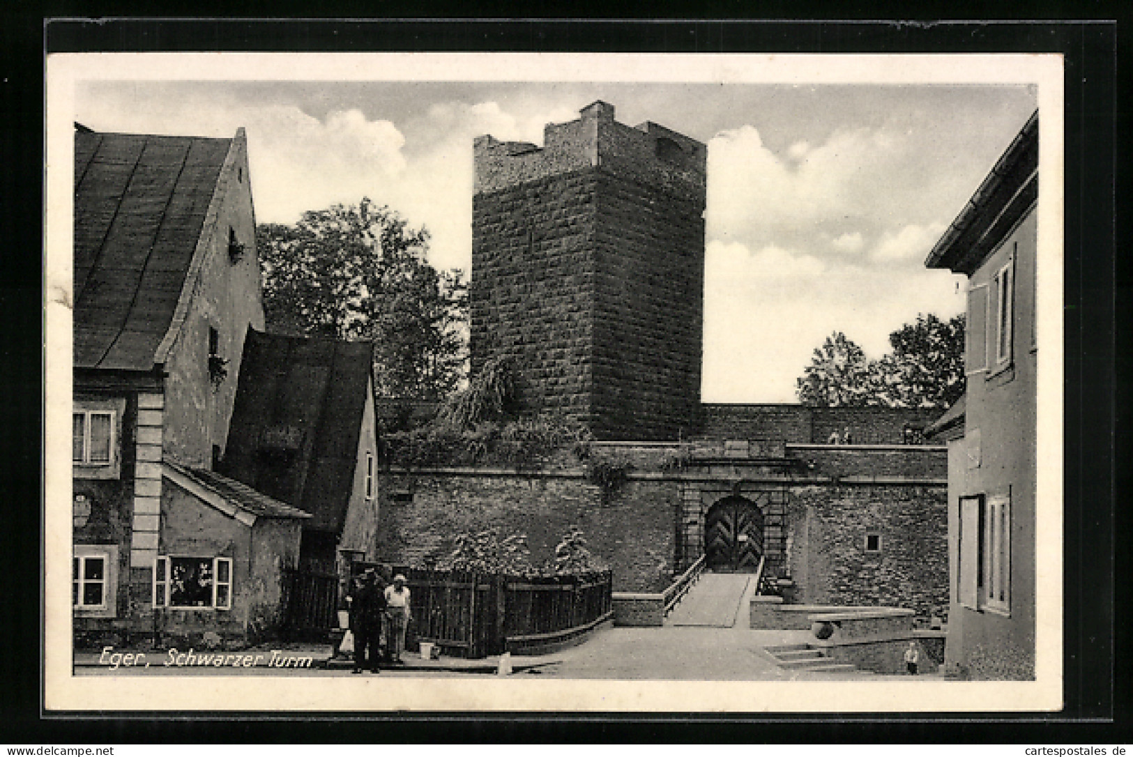 AK Eger, Schwarzer Turm  - Tchéquie