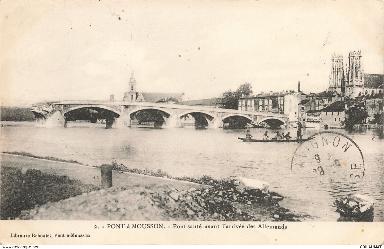 54-PONT A MOUSSON-N°T5285-C/0161 - Pont A Mousson